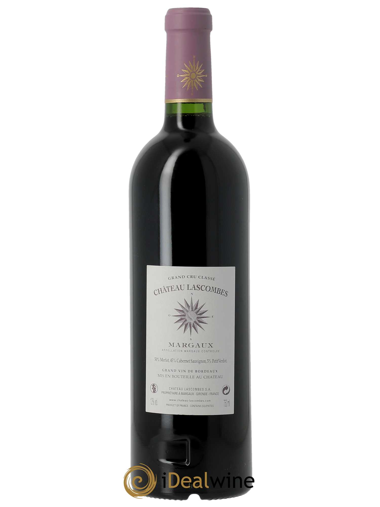 Château Lascombes 2ème Grand Cru Classé 2007 - Lot of 1 bottle - 1