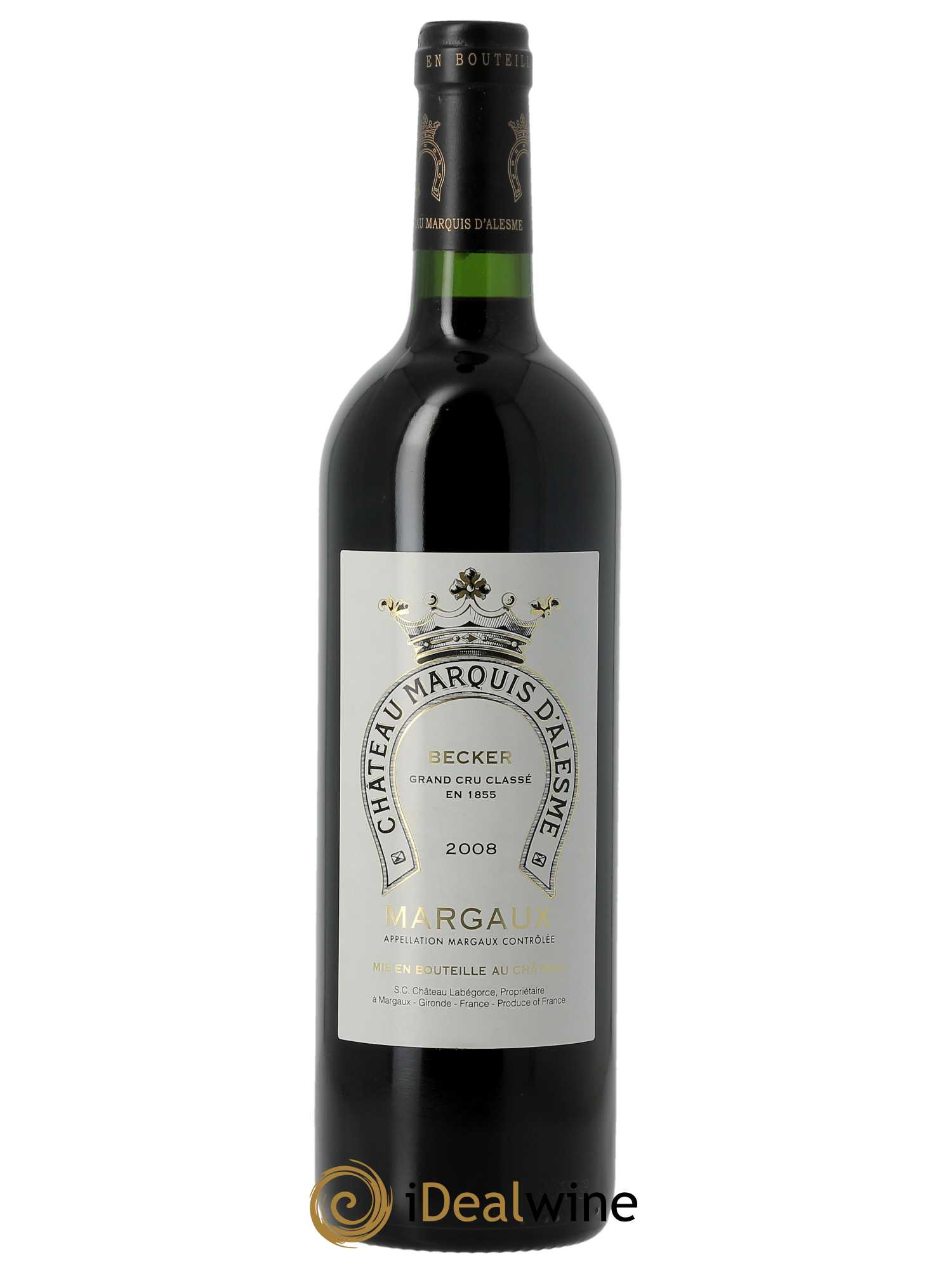 Château Marquis d'Alesme 2008 - Lot de 1 bouteille - 0