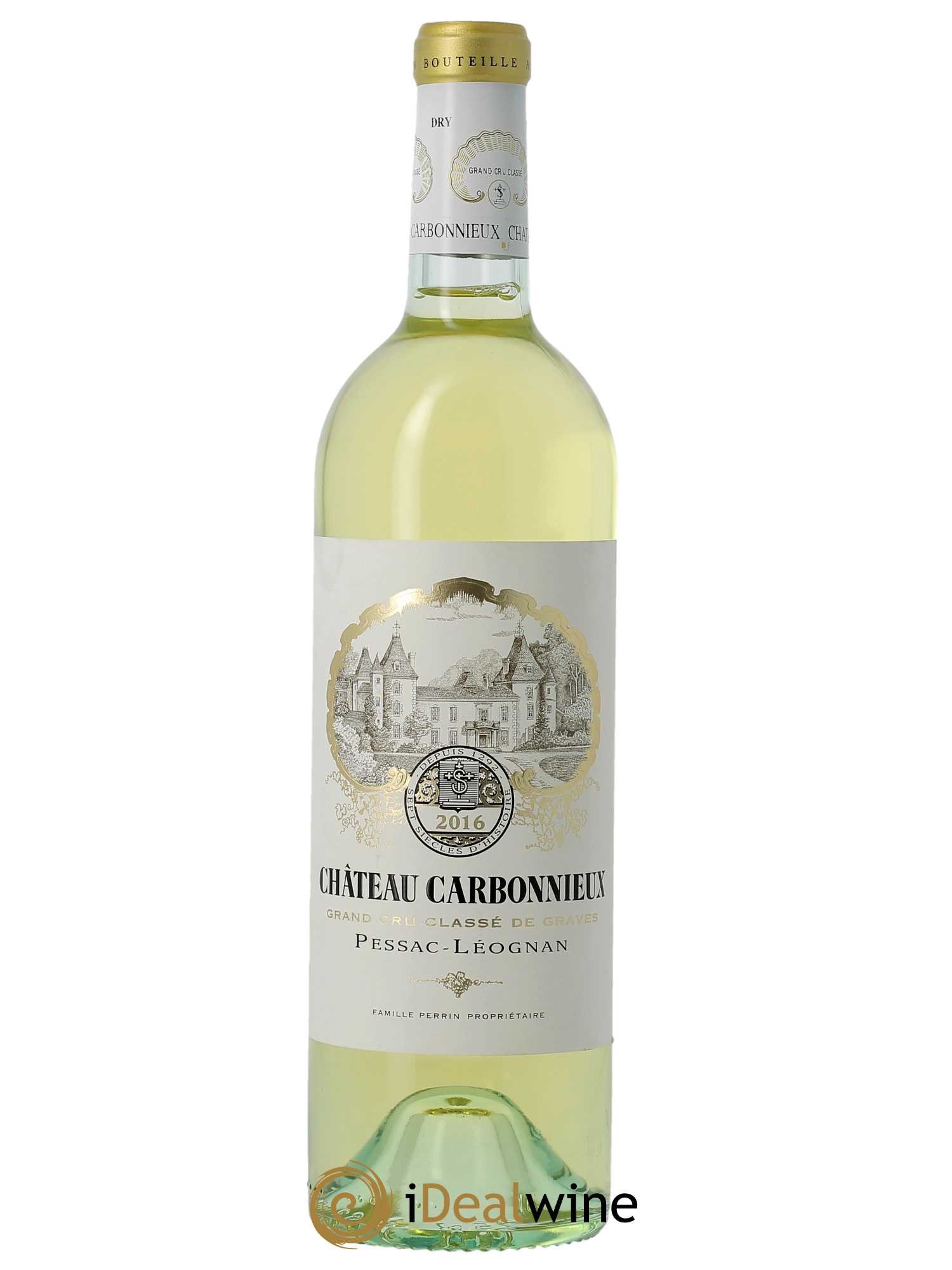 Château Carbonnieux Cru Classé de Graves 2016 - Lot de 1 bouteille - 0