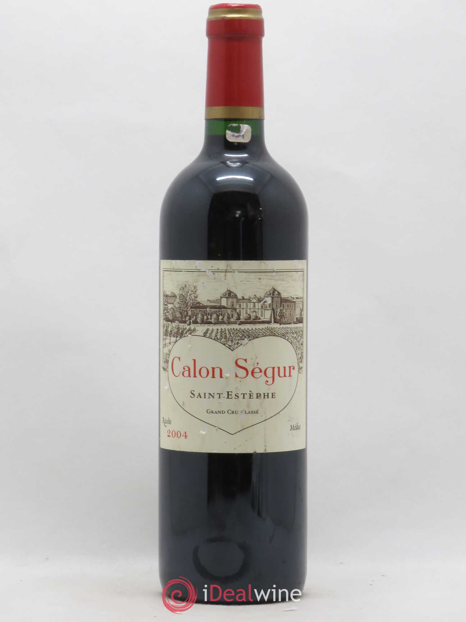 Château Calon Ségur 3ème Grand Cru Classé 2004 - Lot de 1 bouteille - 0