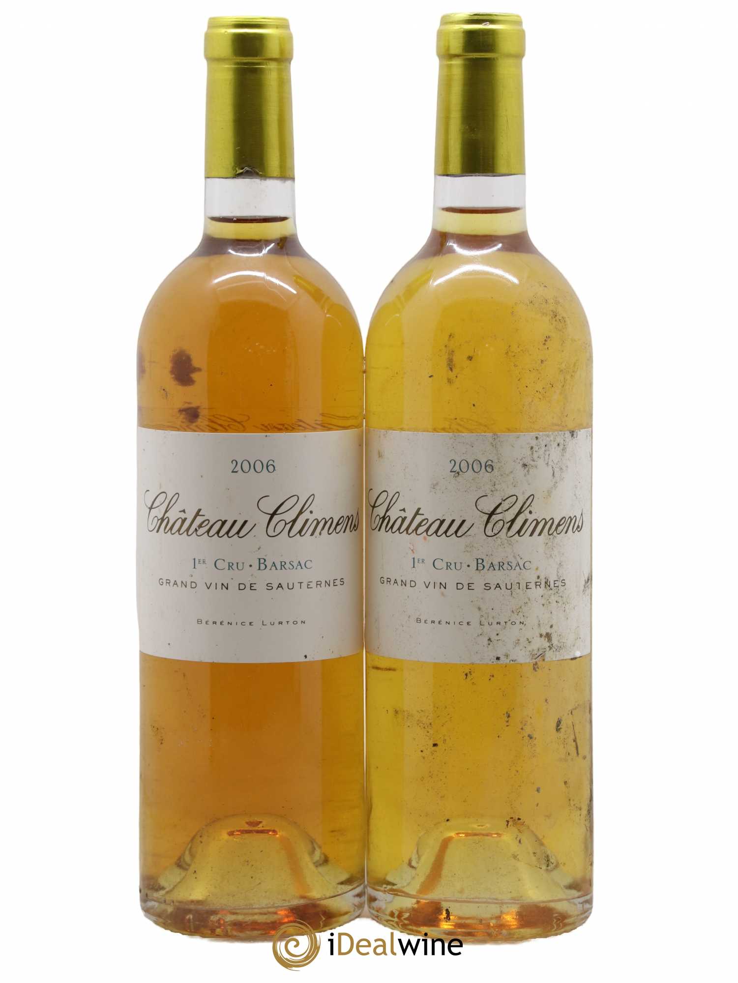 Château Climens 1er Grand Cru Classé 2006 - Lotto di 2 bottiglie - 0