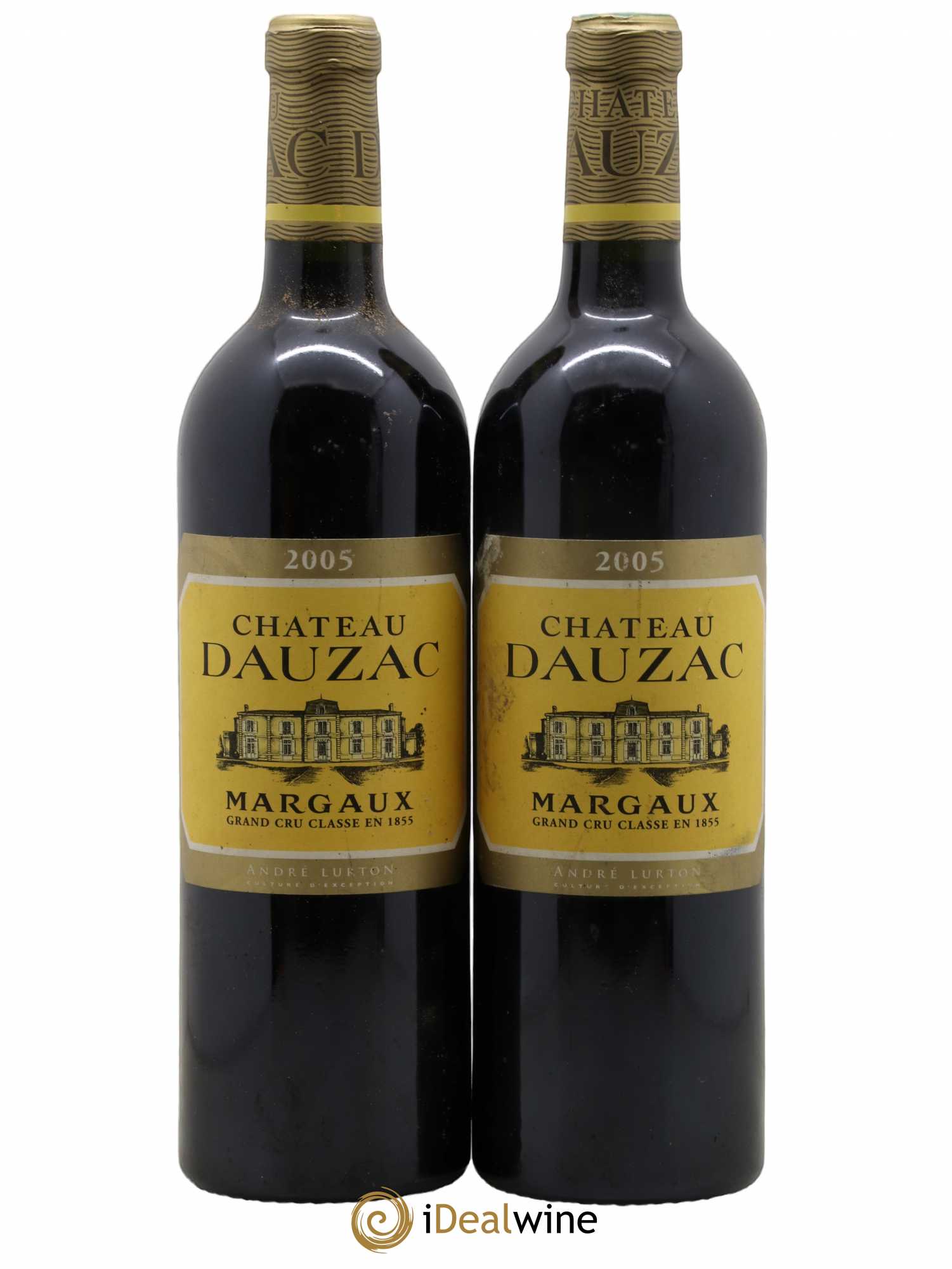 Château Dauzac 5ème Grand Cru Classé 2005 - Lot de 2 bouteilles - 0