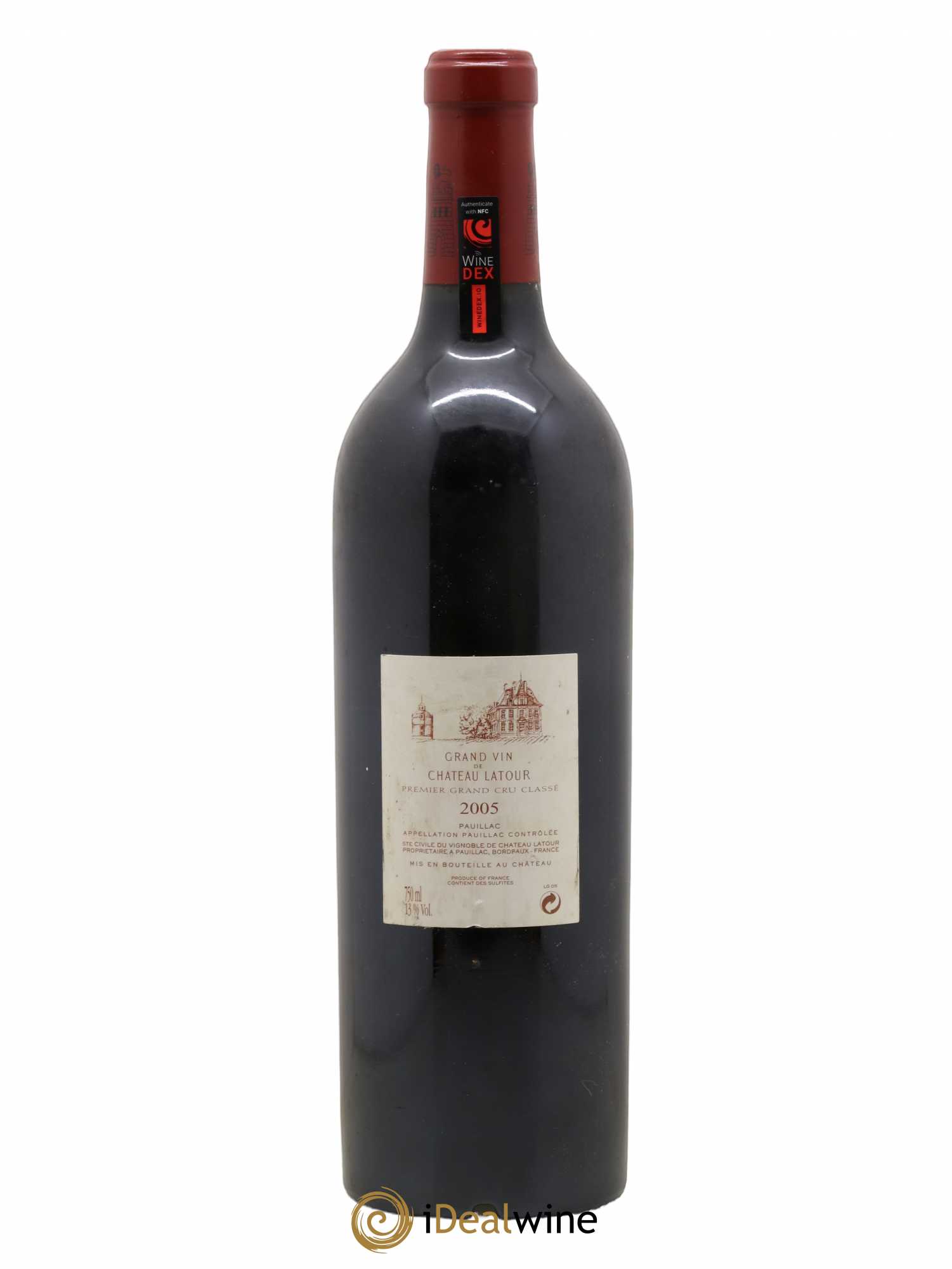 Château Latour 1er Grand Cru Classé 2005 - Lot de 1 bouteille - 1