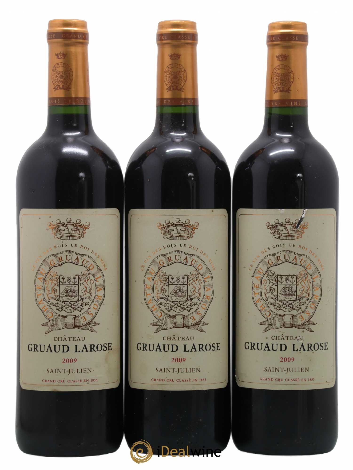 Château Gruaud Larose 2ème Grand Cru Classé 2009 - Lot de 3 bouteilles - 0