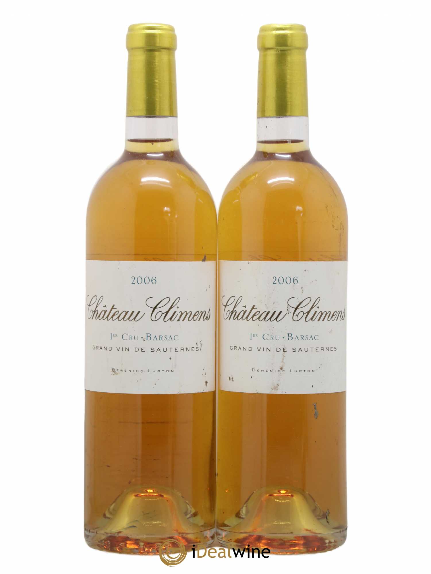Château Climens 1er Grand Cru Classé 2006 - Lotto di 2 bottiglie - 0