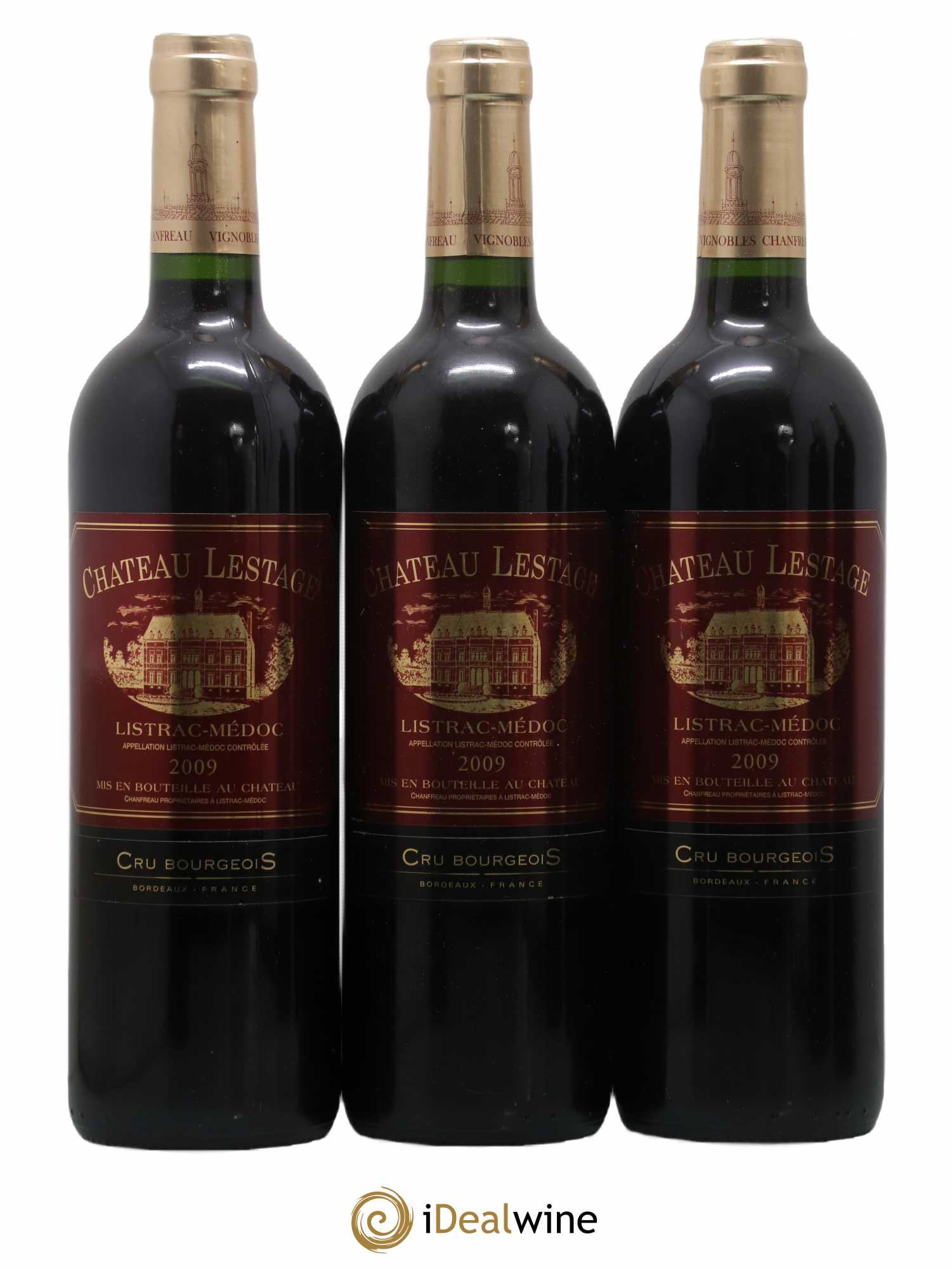Château Lestage Cru Bourgeois 2009 - Lot de 6 bouteilles - 1