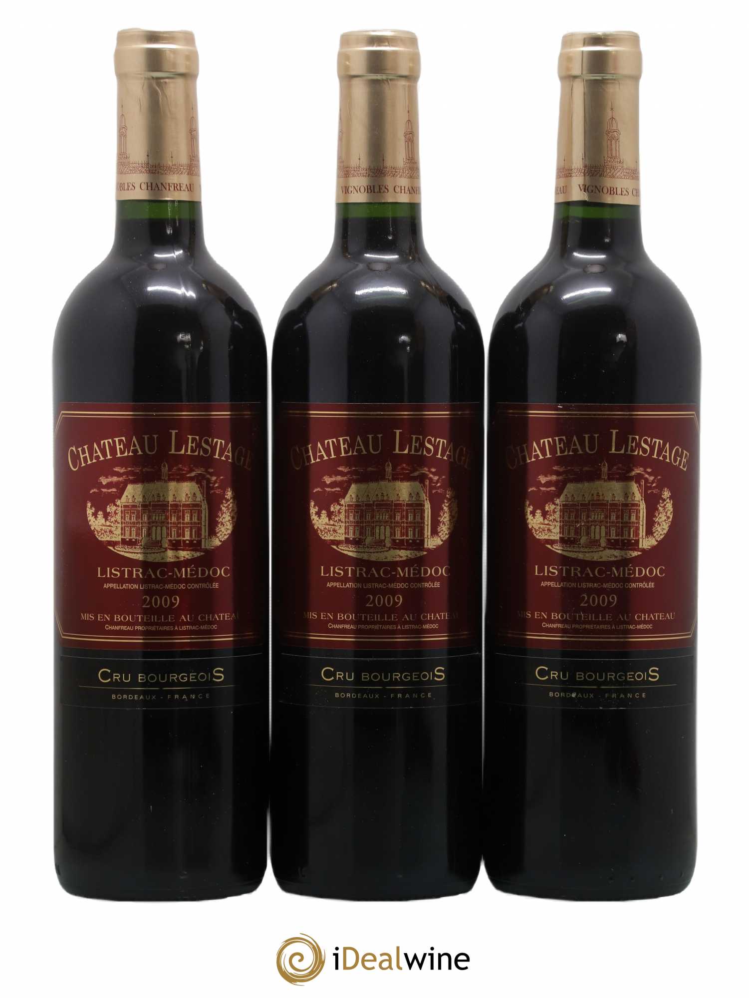 Château Lestage Cru Bourgeois 2009 - Lot de 6 bouteilles - 2