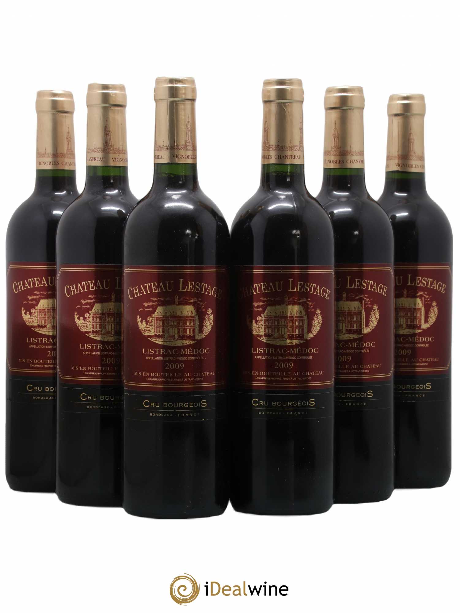 Château Lestage Cru Bourgeois 2009 - Lot de 6 bouteilles - 0