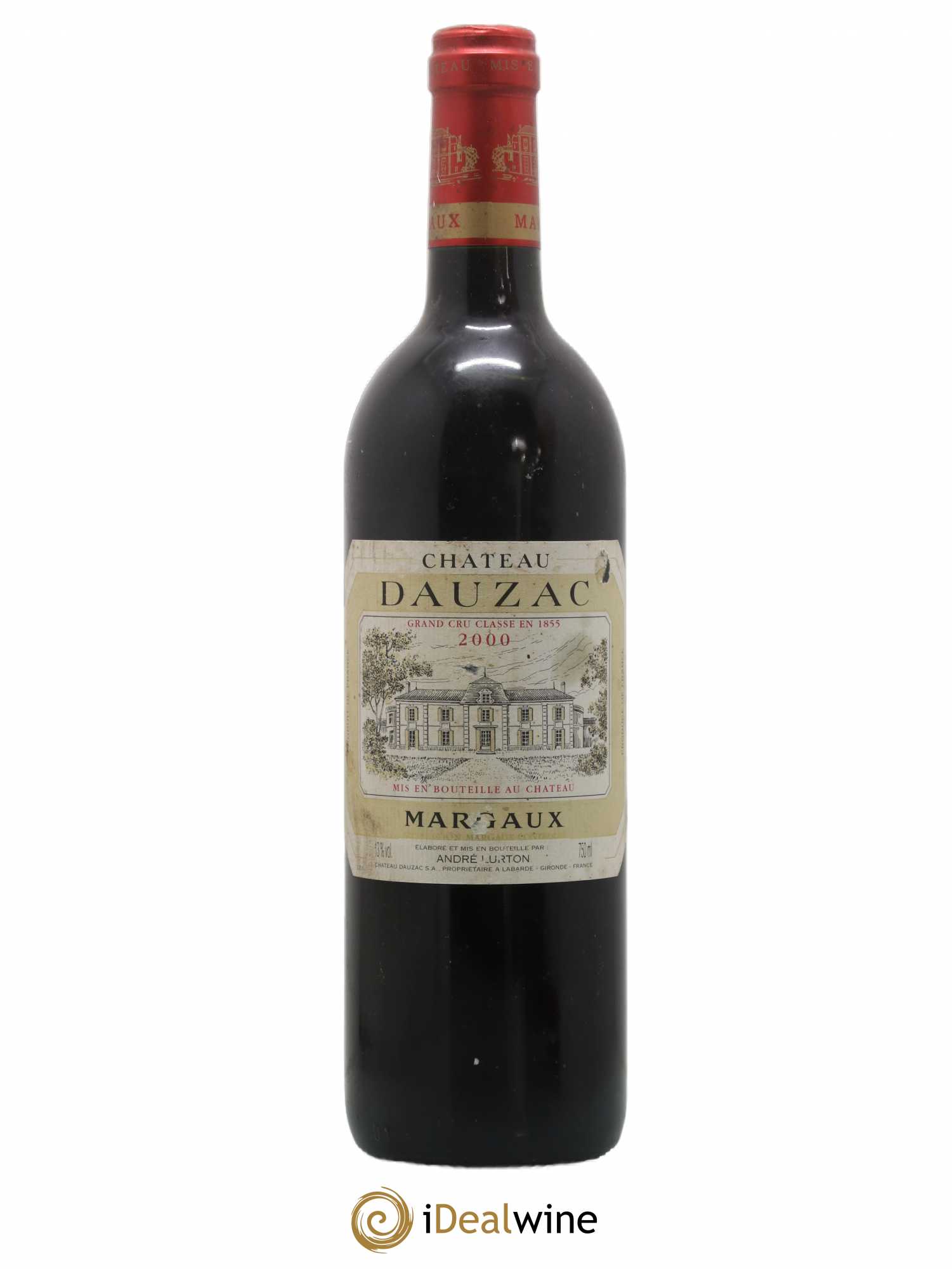 Château Dauzac 5ème Grand Cru Classé 2000 - Lot de 1 bouteille - 0