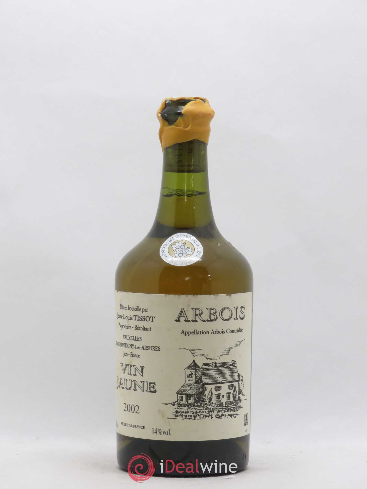 Arbois Vin Jaune Jean-Louis Tissot 2002 - Lot de 1 bouteille - 0