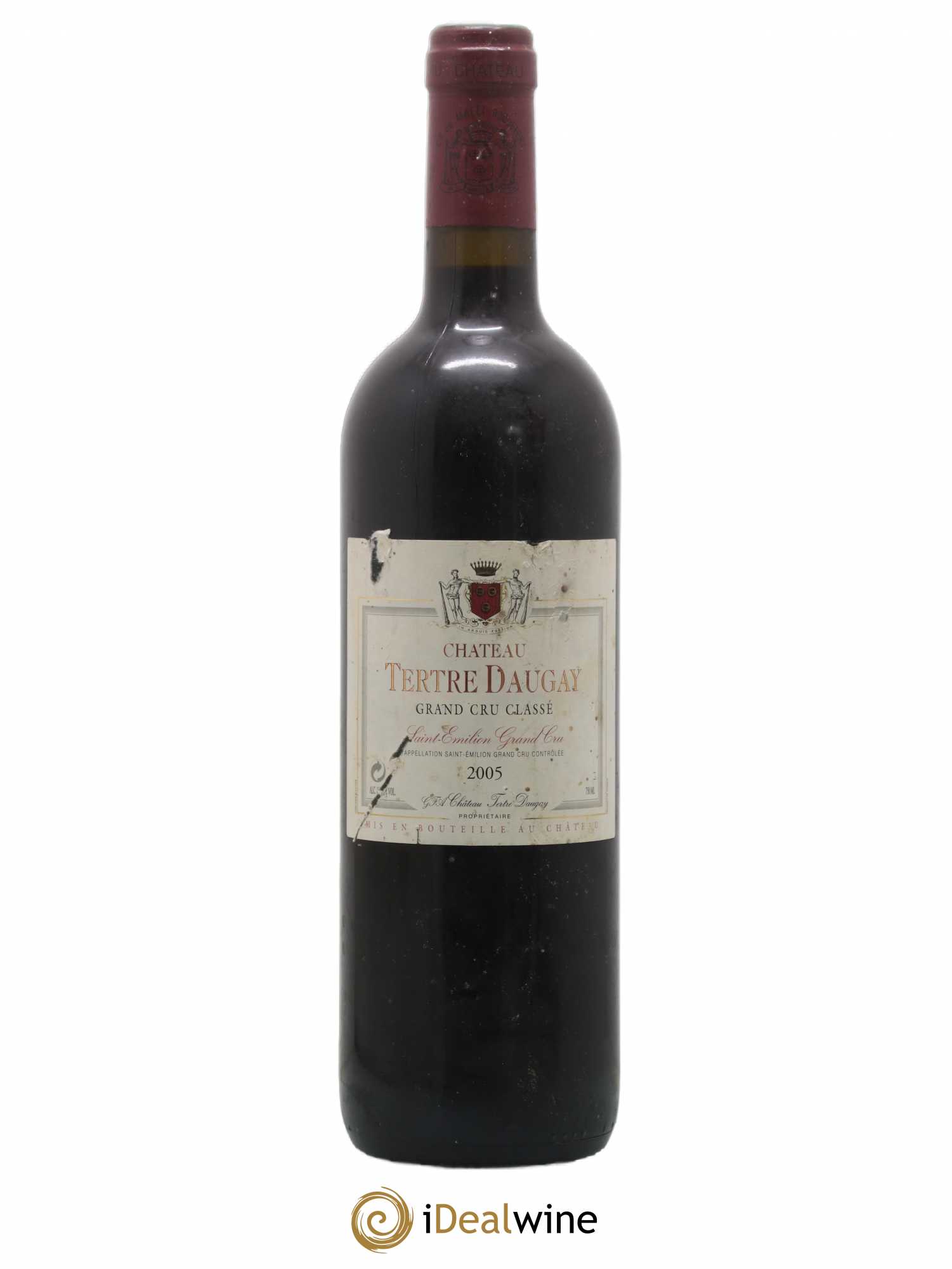 Château Tertre Daugay Grand Cru Classé 2005 - Lot de 1 bouteille - 0