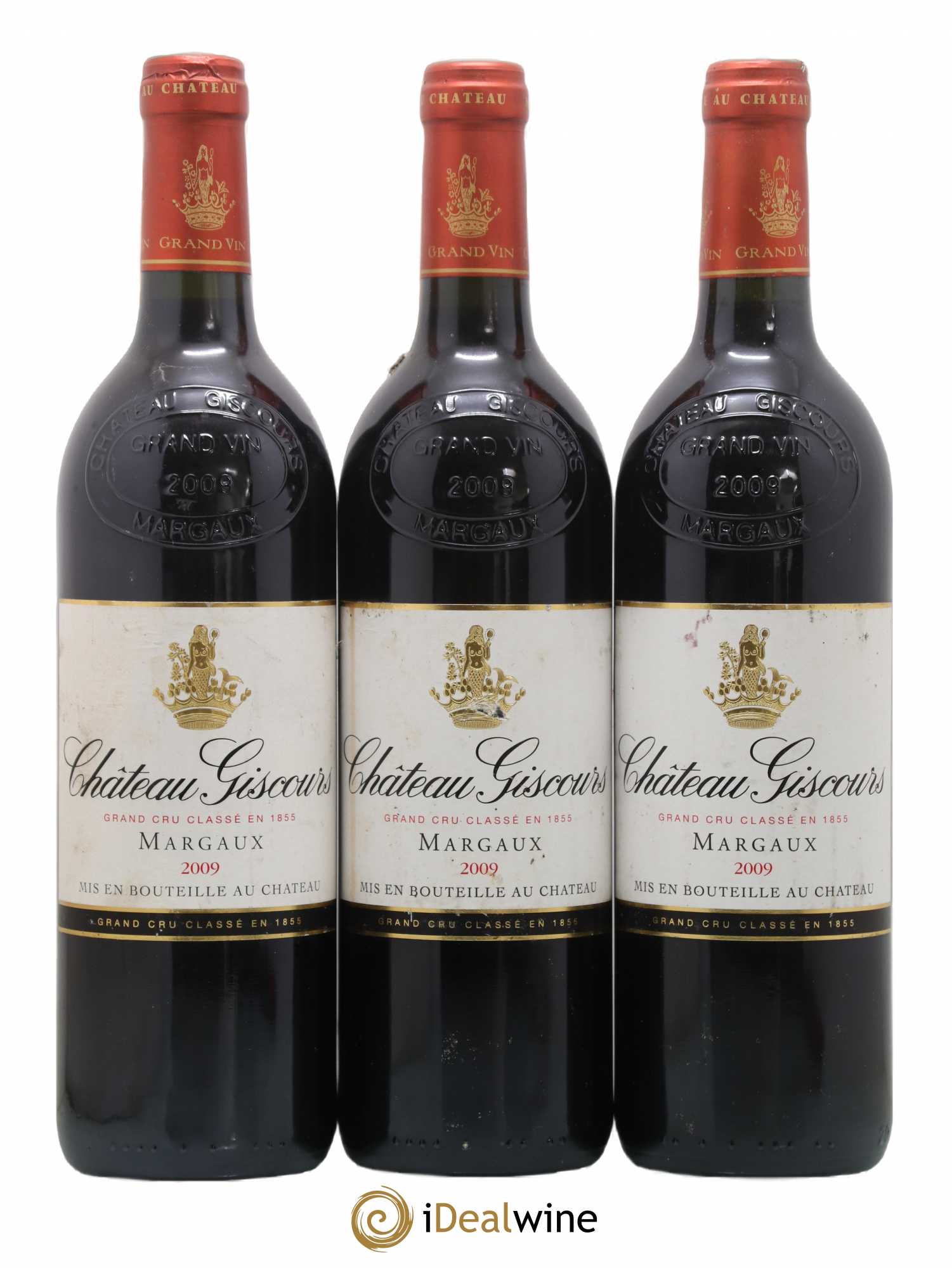 Château Giscours 3ème Grand Cru Classé 2009 - Lot de 3 bouteilles - 0