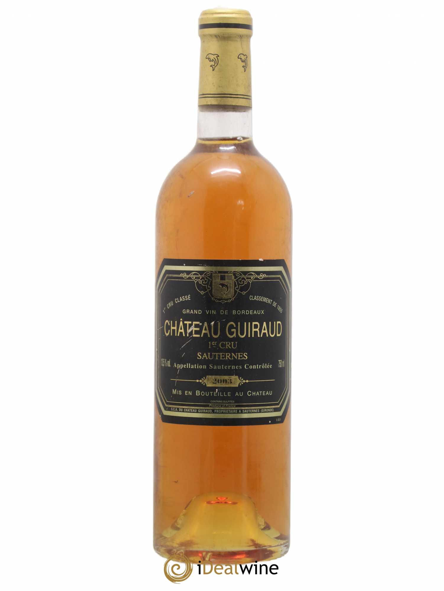 Château Guiraud 1er Grand Cru Classé 2003 - Lotto di 1 bottiglia - 0