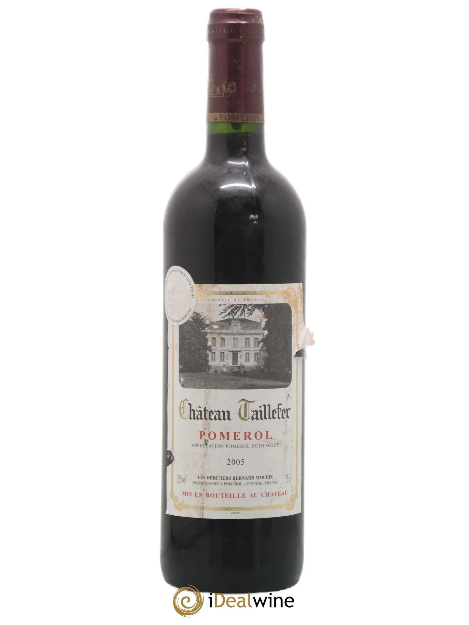 Château Taillefer 2005 - Lot de 1 bouteille - 0