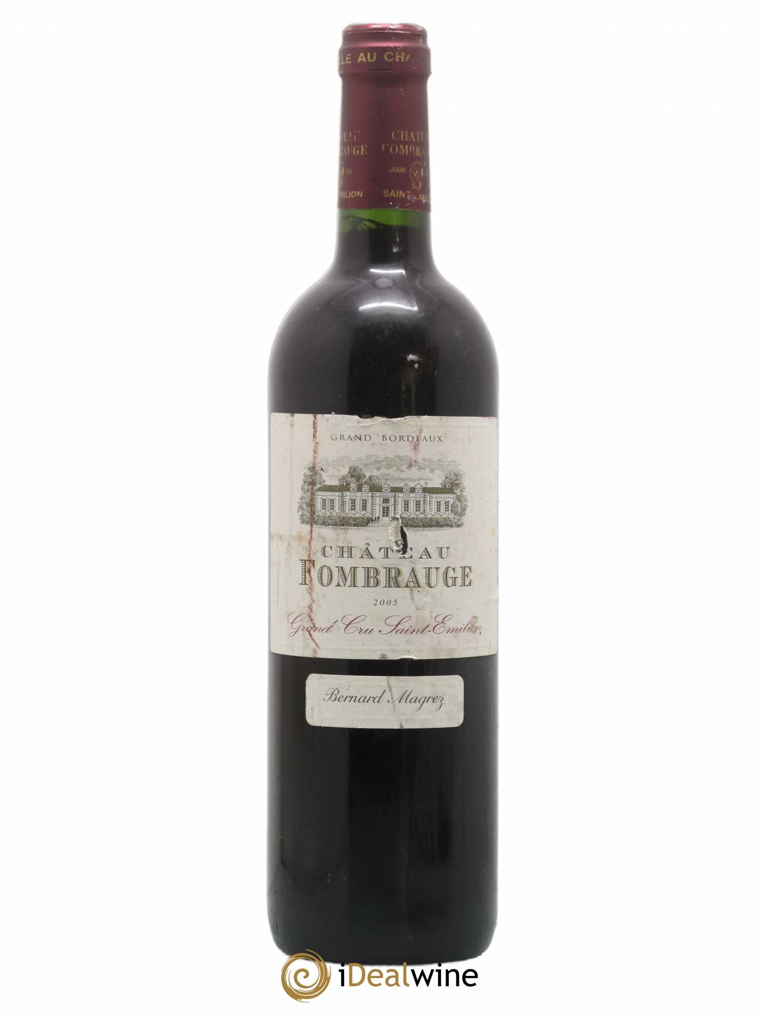 Château Fombrauge Grand Cru Classé 2005 - Lot de 1 bouteille - 0