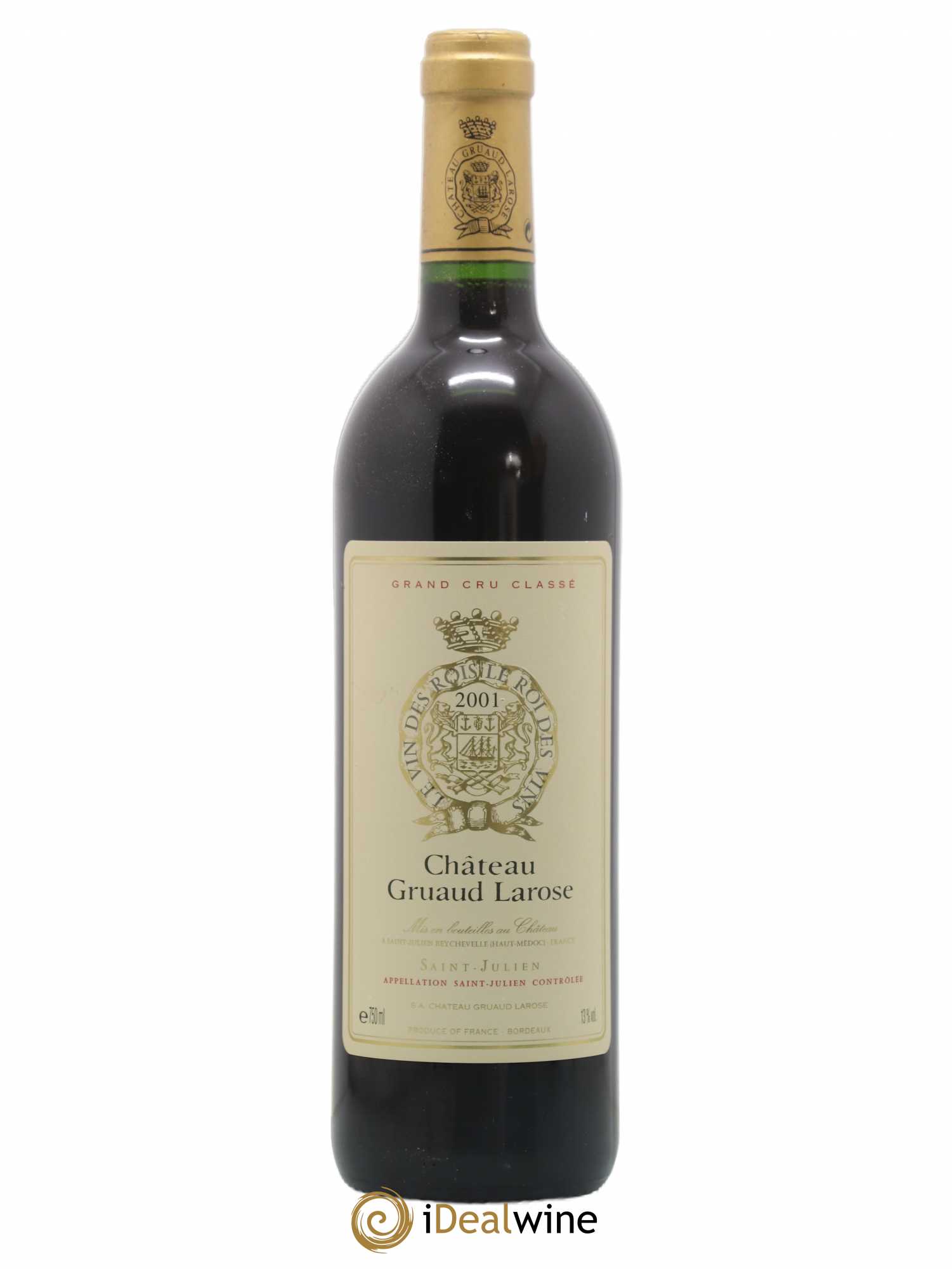 Château Gruaud Larose 2ème Grand Cru Classé 2001 - Lot de 1 bouteille - 0