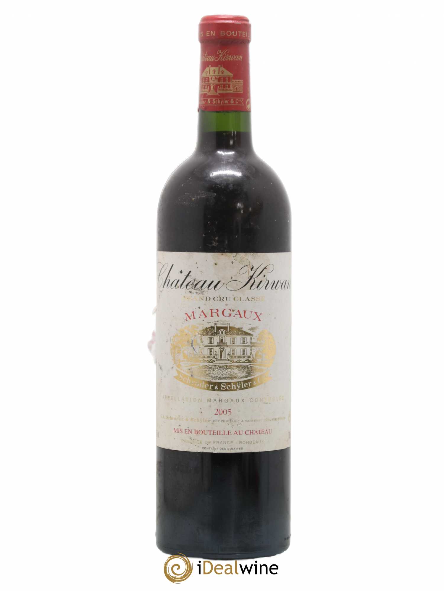 Château Kirwan 3ème Grand Cru Classé 2005 - Lot de 1 bouteille - 0