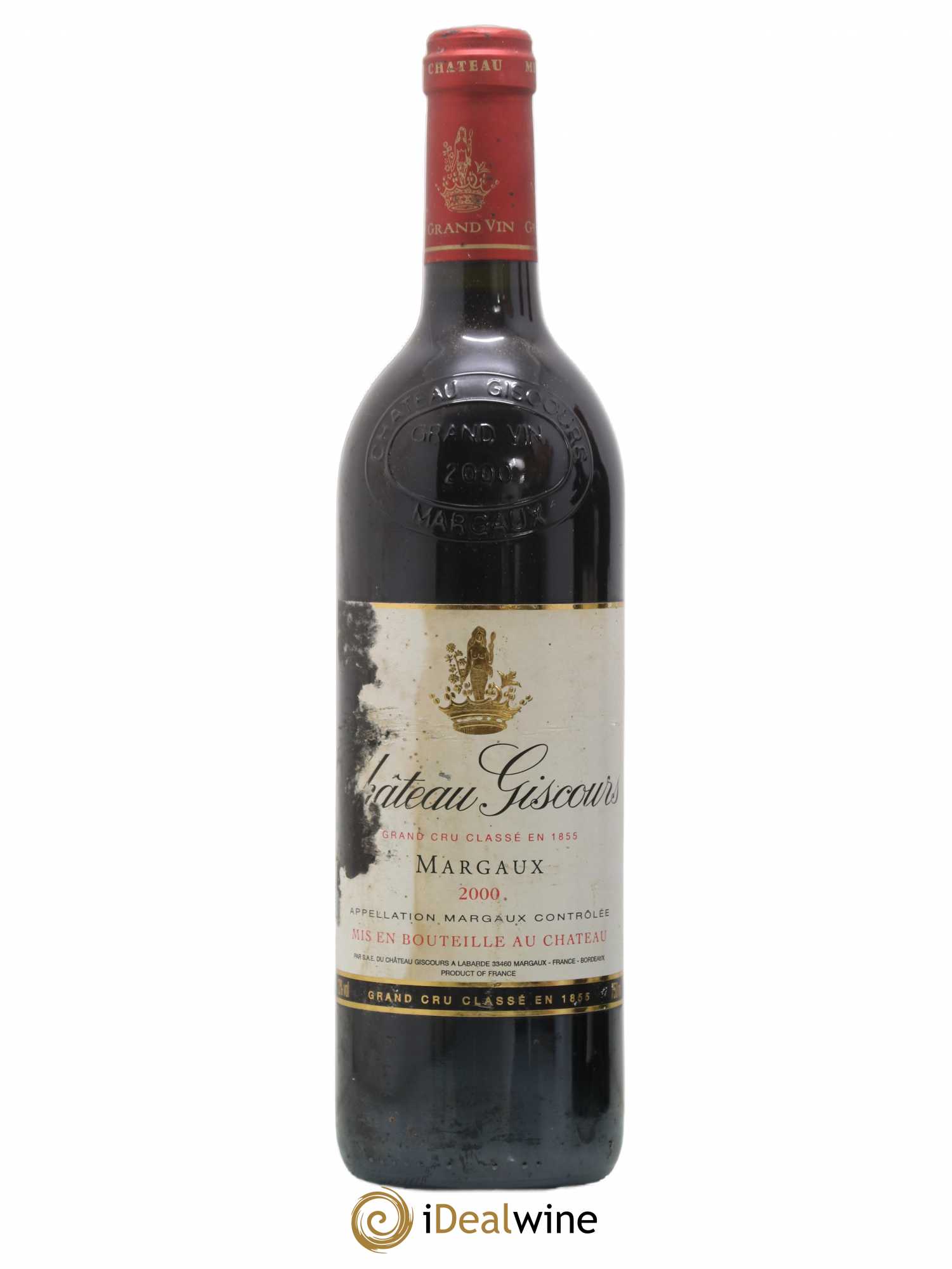 Château Giscours 3ème Grand Cru Classé 2000 - Lot de 1 bouteille - 0
