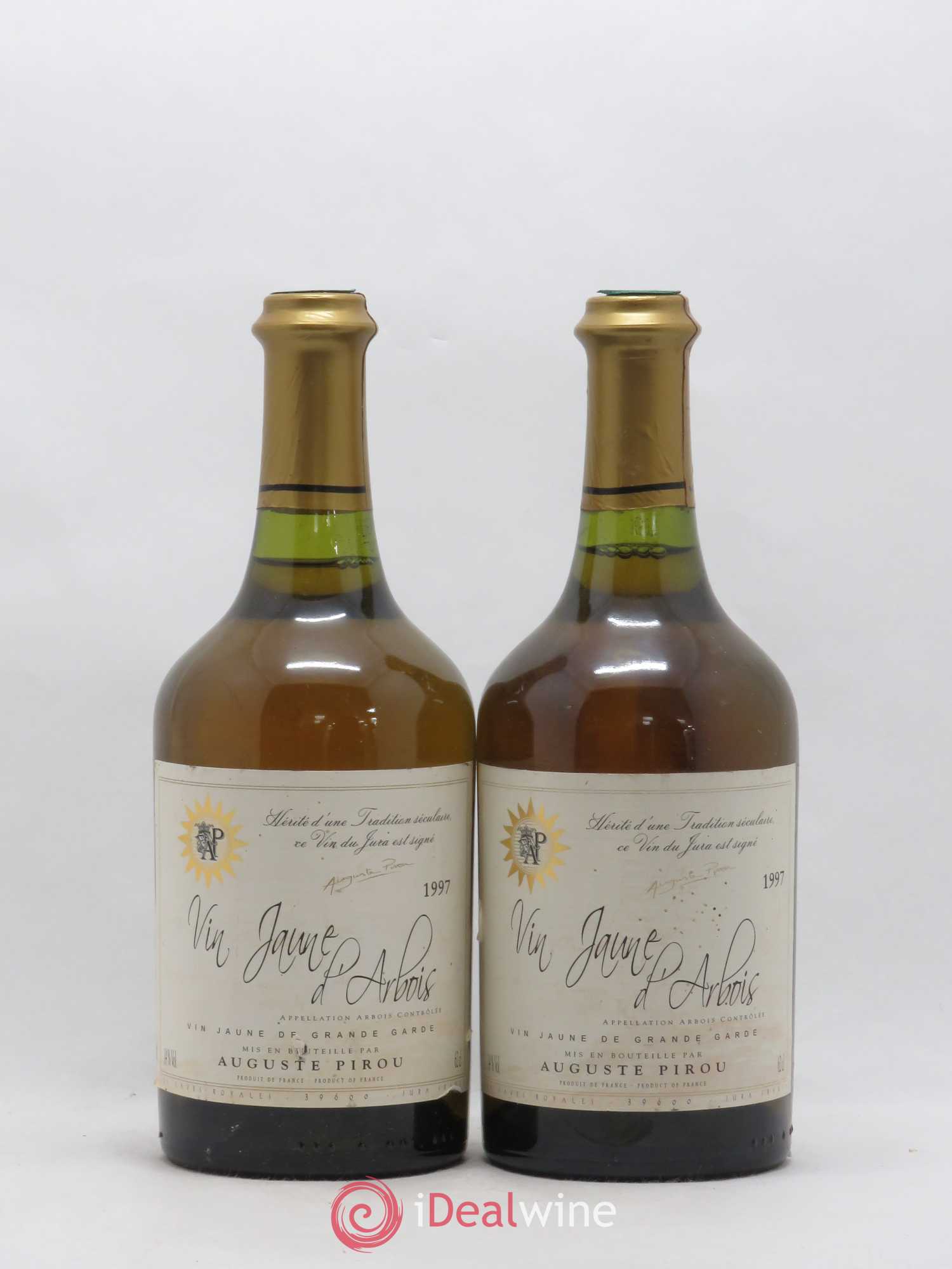 Arbois Vin Jaune Auguste Pirou 1997 - Lot de 2 bouteilles - 0