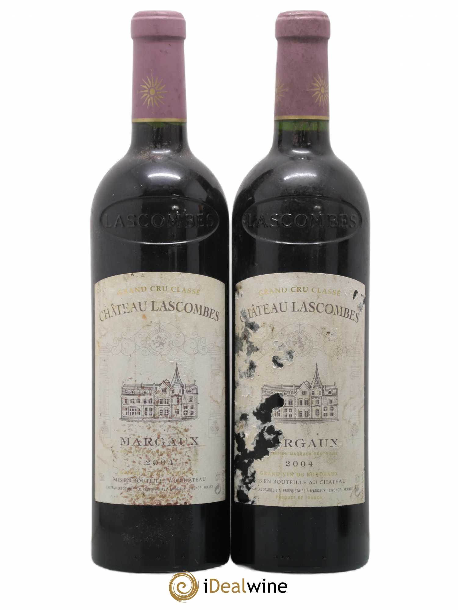 Château Lascombes 2ème Grand Cru Classé 2004 - Lot de 2 bouteilles - 0