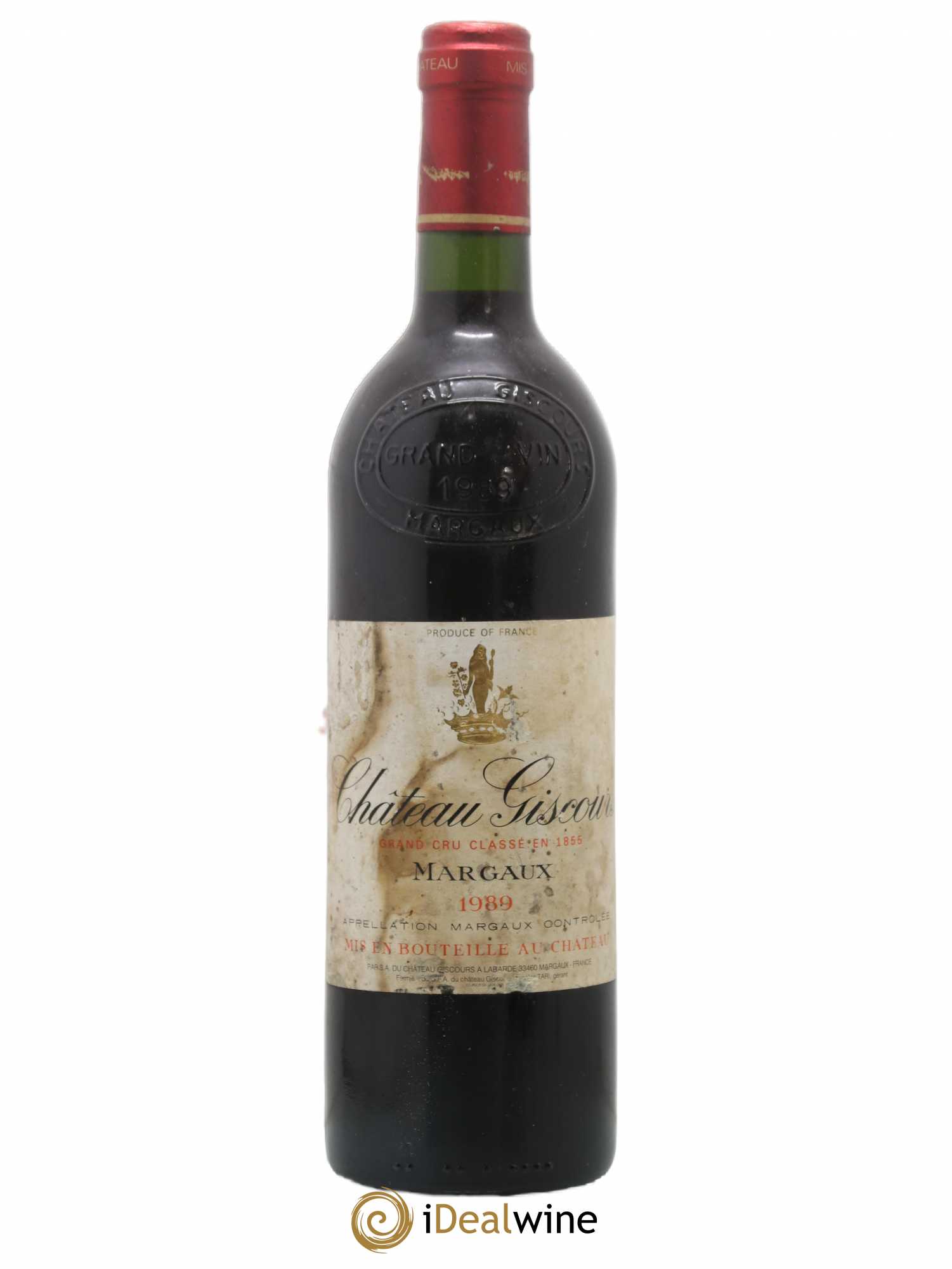 Château Giscours 3ème Grand Cru Classé 1989 - Lot de 1 bouteille - 0