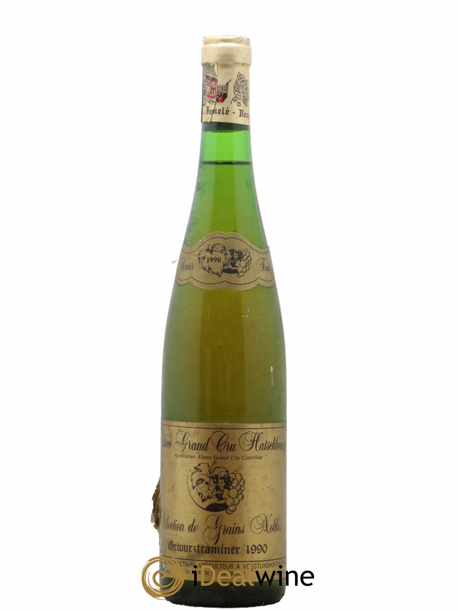 Alsace Grand Cru Hatschbourg Gewuztraminer Sélection de grains nobles 1990 - Lotto di 1 bottiglia - 0