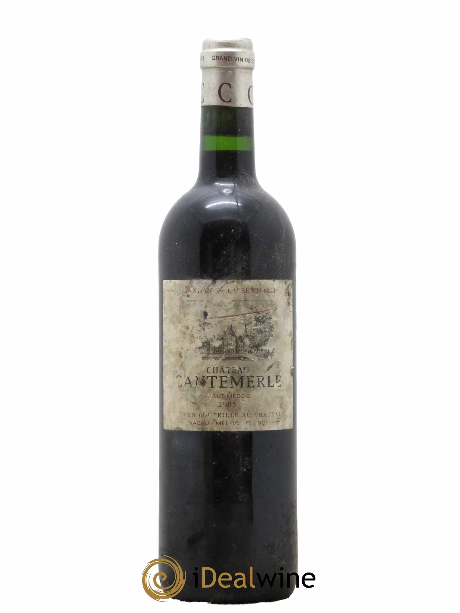 Château Cantemerle 5ème Grand Cru Classé 2005 - Lot de 1 bouteille - 0