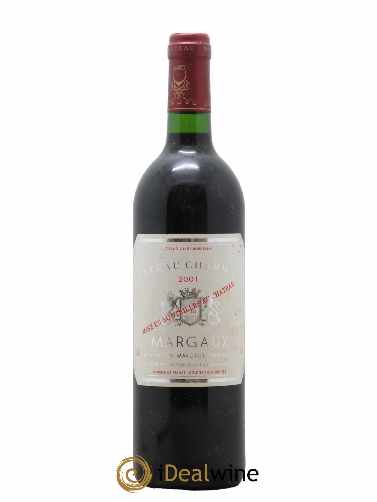 Château Charmant 2001 - Lot de 1 bouteille - 0
