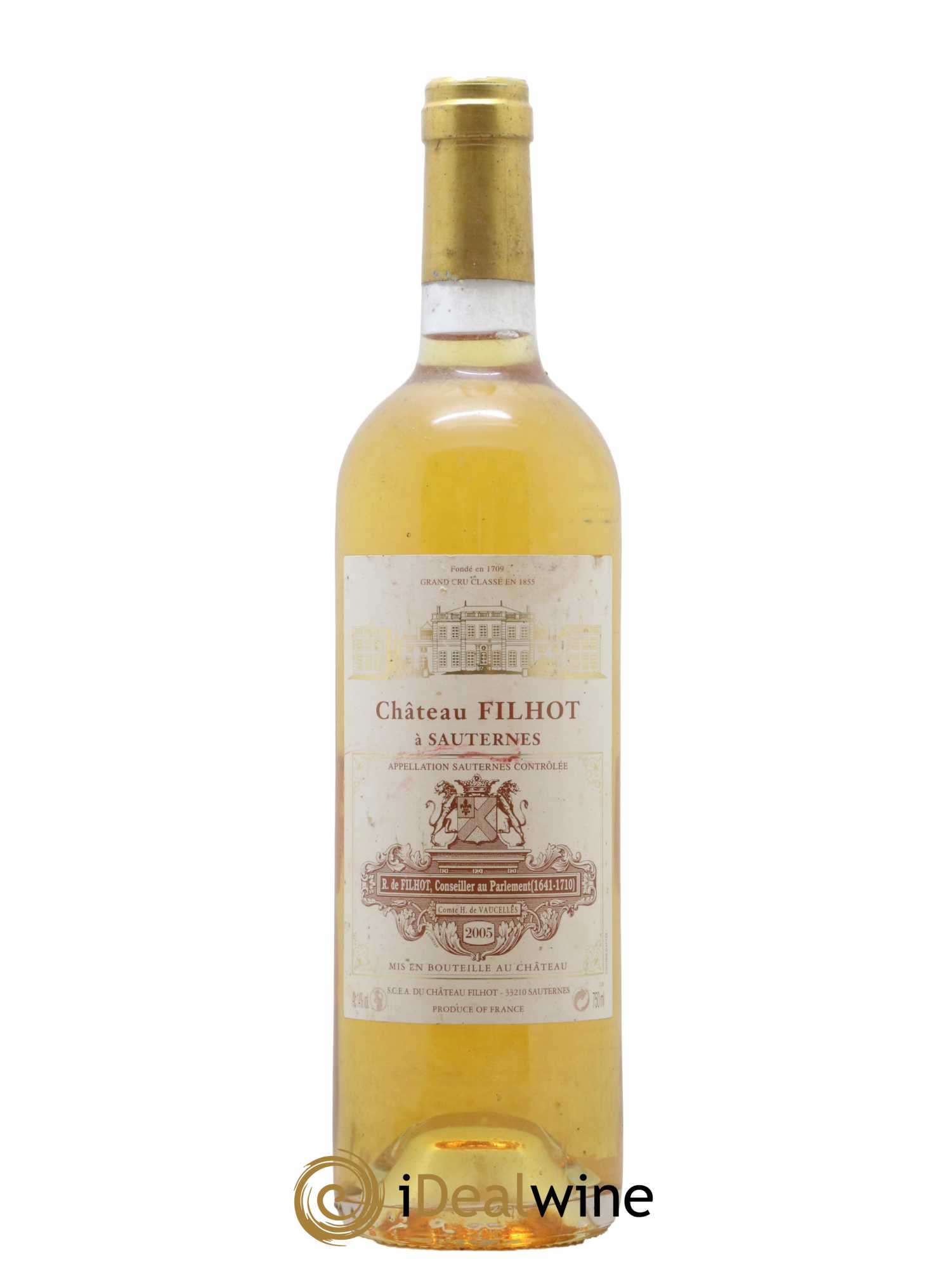 Château Filhot 2ème Grand Cru Classé 2005 - Lotto di 1 bottiglia - 0