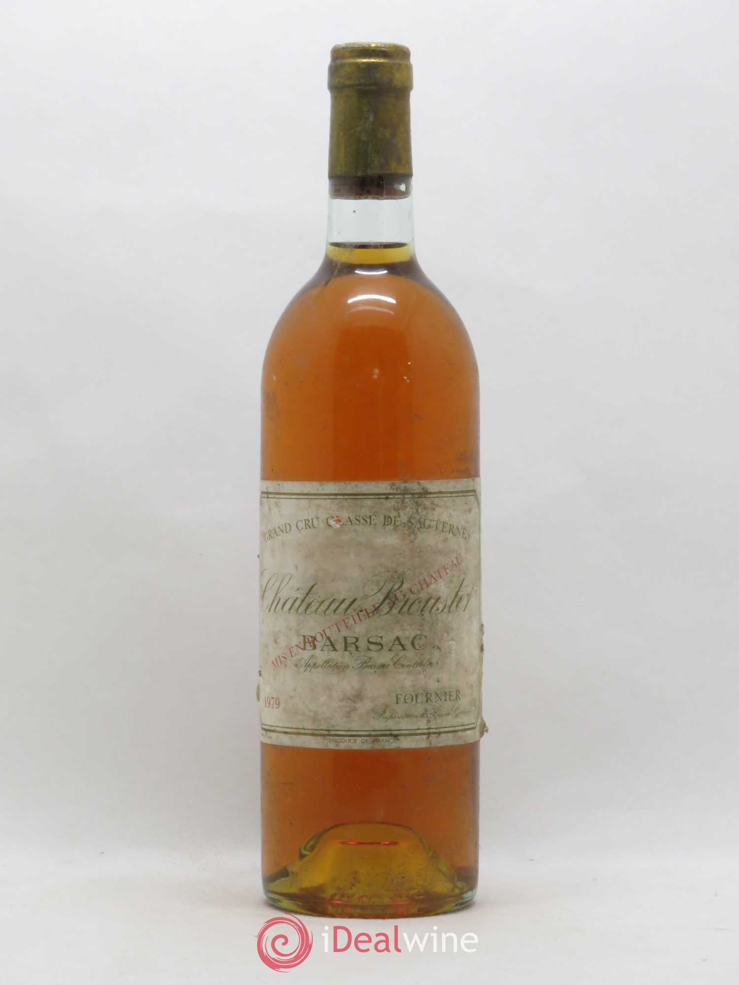 Château Broustet 2ème Grand Cru Classé 1979 - Lotto di 1 bottiglia - 0