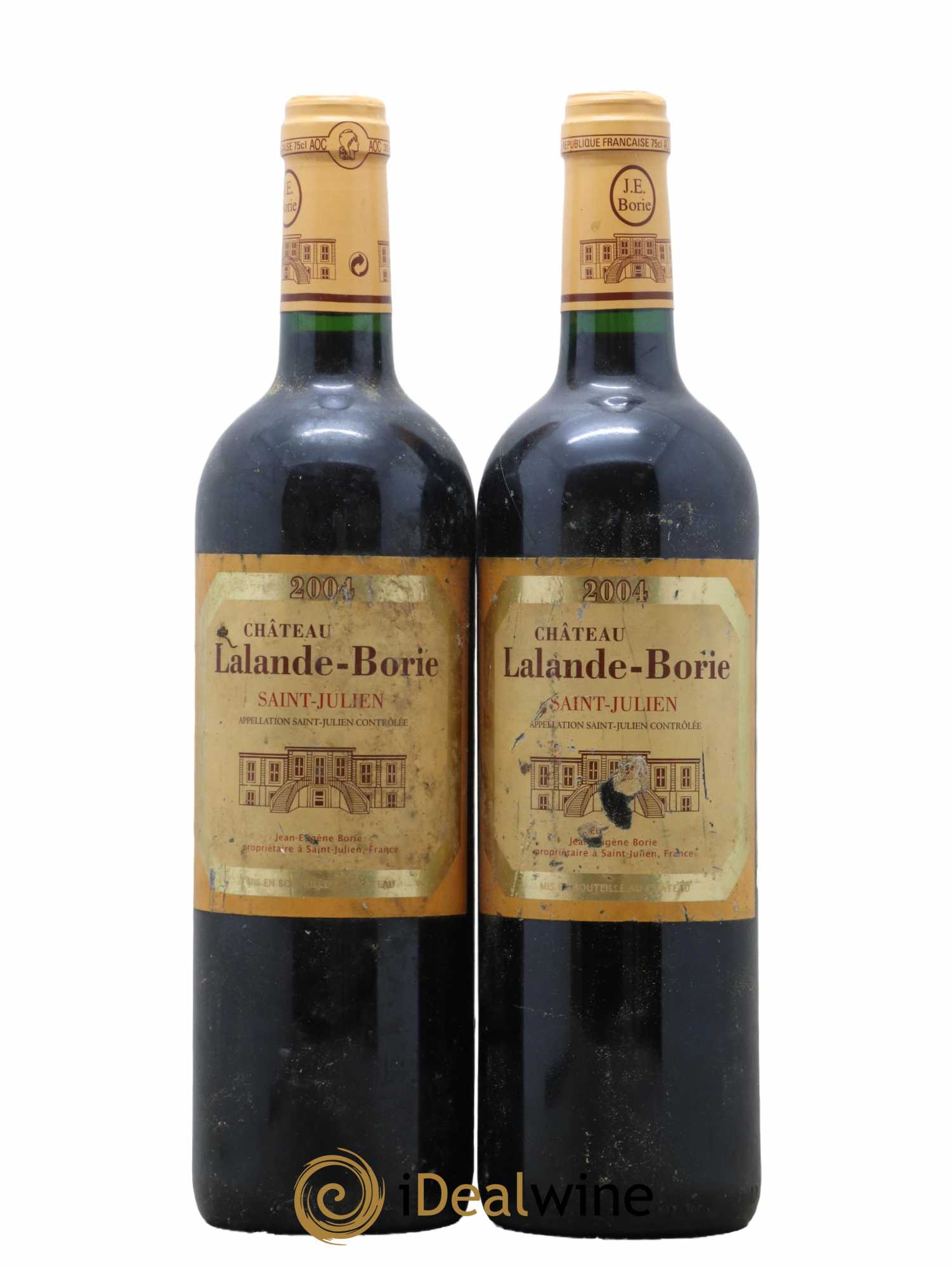 Château Lalande Borie 2004 - Lot de 2 bouteilles - 0