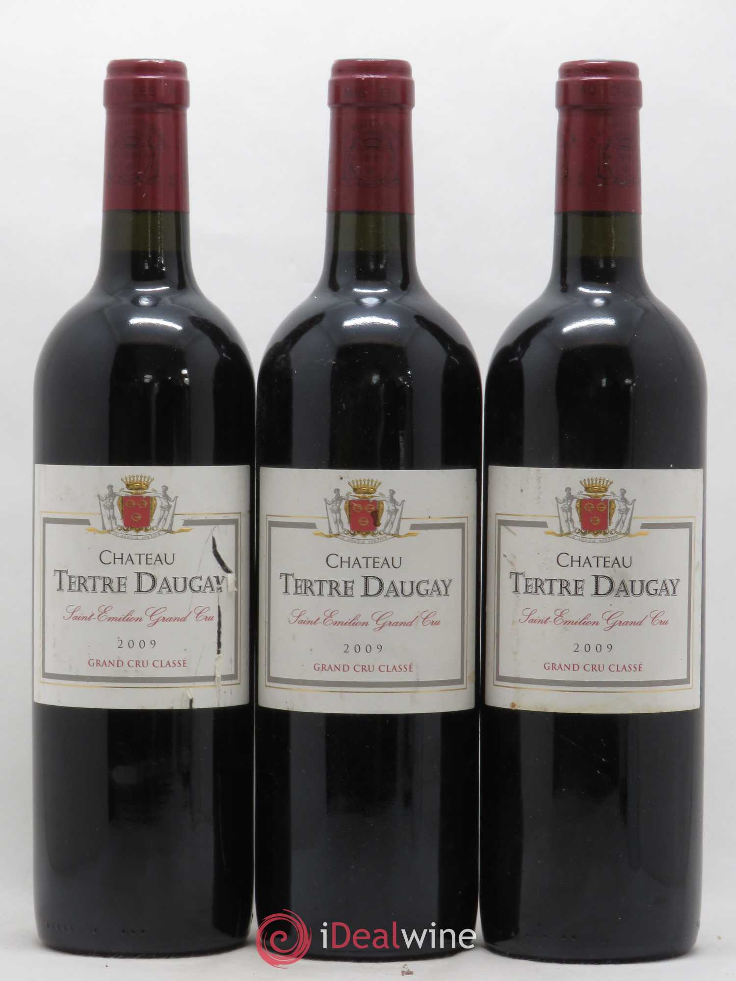 Château Tertre Daugay Grand Cru Classé 2009 - Lot de 3 bouteilles - 0