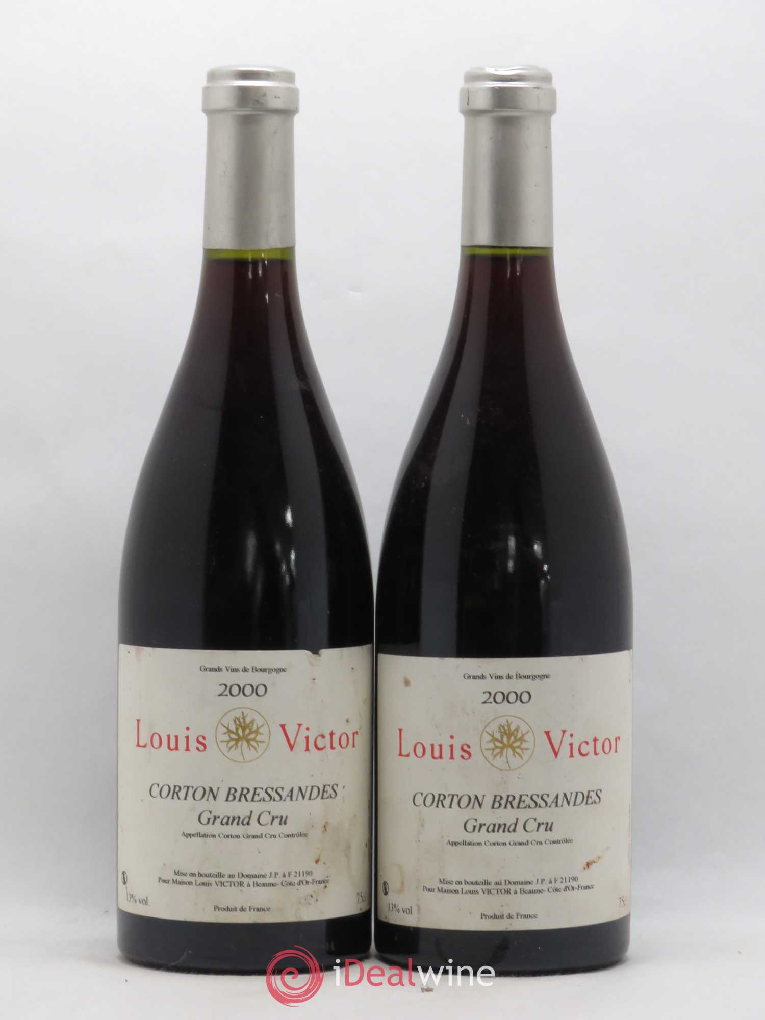 Corton Grand Cru Bressandes Louis Victor 2000 - Posten von 2 Flaschen - 0