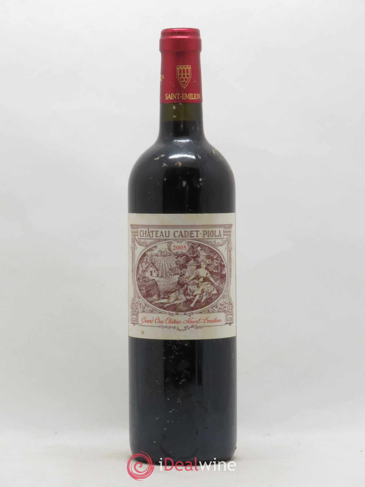 Château Cadet Piola Grand Cru Classé 2005 - Lot de 1 bouteille - 0