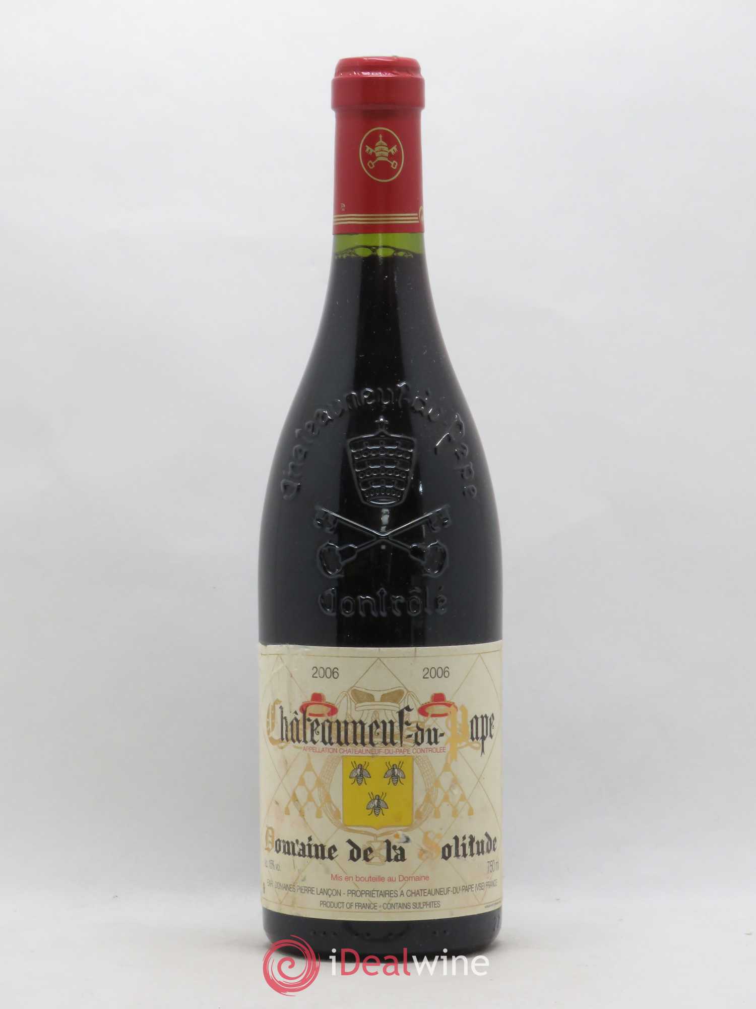 Châteauneuf-du-Pape Domaine de la Solitude 2006 - Lot de 1 bouteille - 0