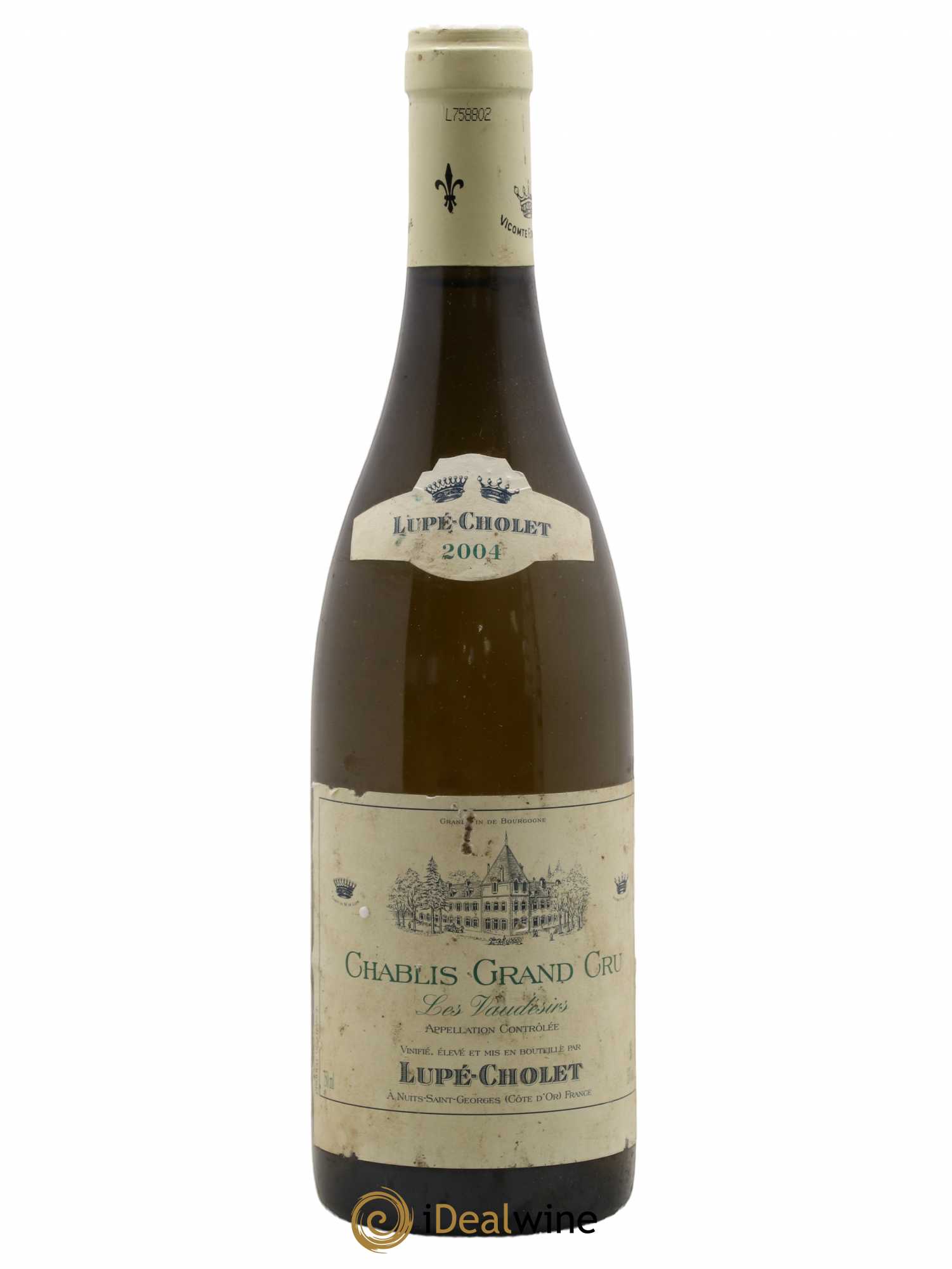 Chablis Grand Cru Les Vaudesirs Lupé Cholet 2004 - Posten von 1 Flasche - 0
