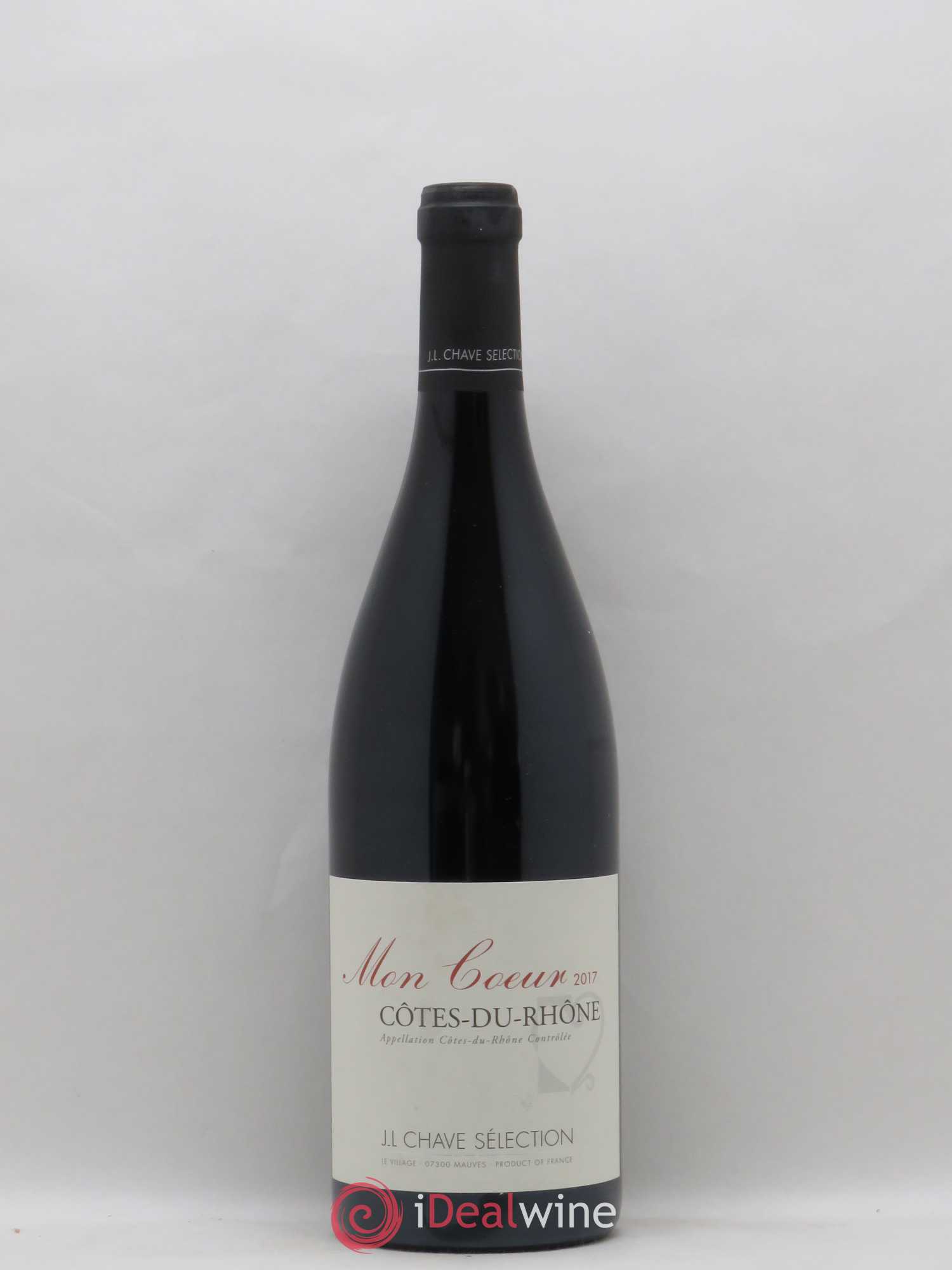 Côtes-du-Rhône Mon coeur J-L. Chave Sélection 2017 - Lot de 1 bouteille - 0