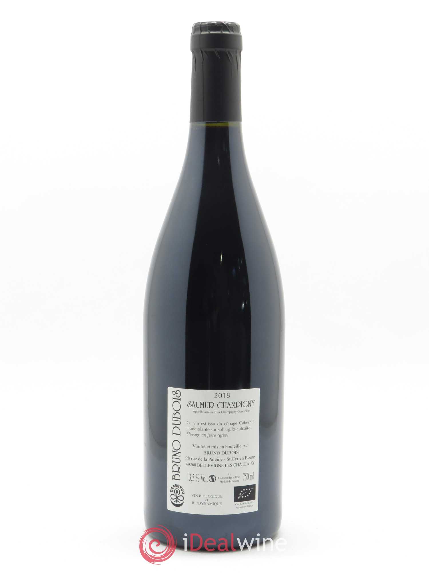 Saumur-Champigny Villa Parisienne Bruno Dubois 2018 - Posten von 1 Flasche - 1