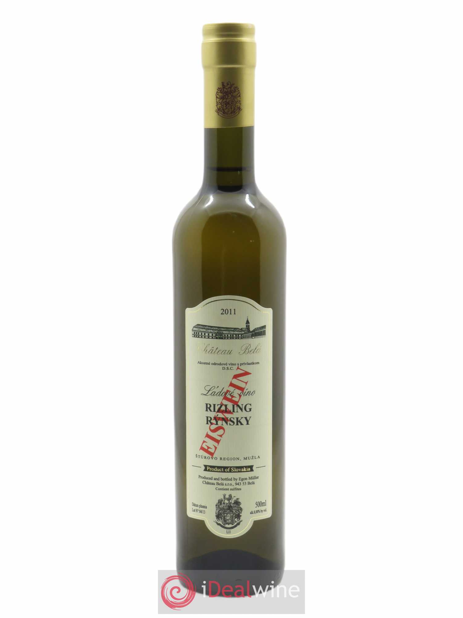 Eiswein Château Belà Egon Muller (50cl) 2011 - Lot de 1 demi bouteille - 0