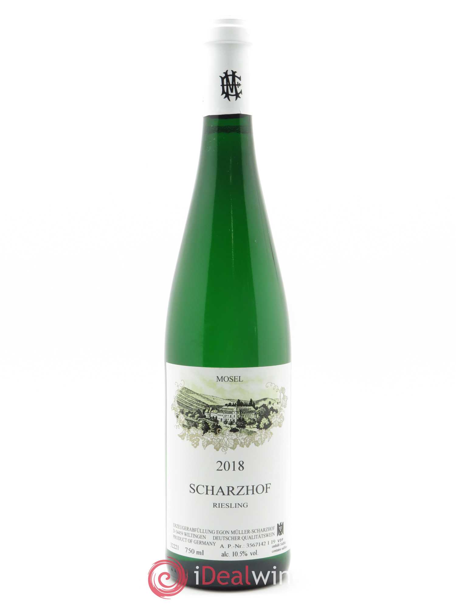 Riesling Scharzhof Egon Müller 2018 - Lot de 1 bouteille - 0