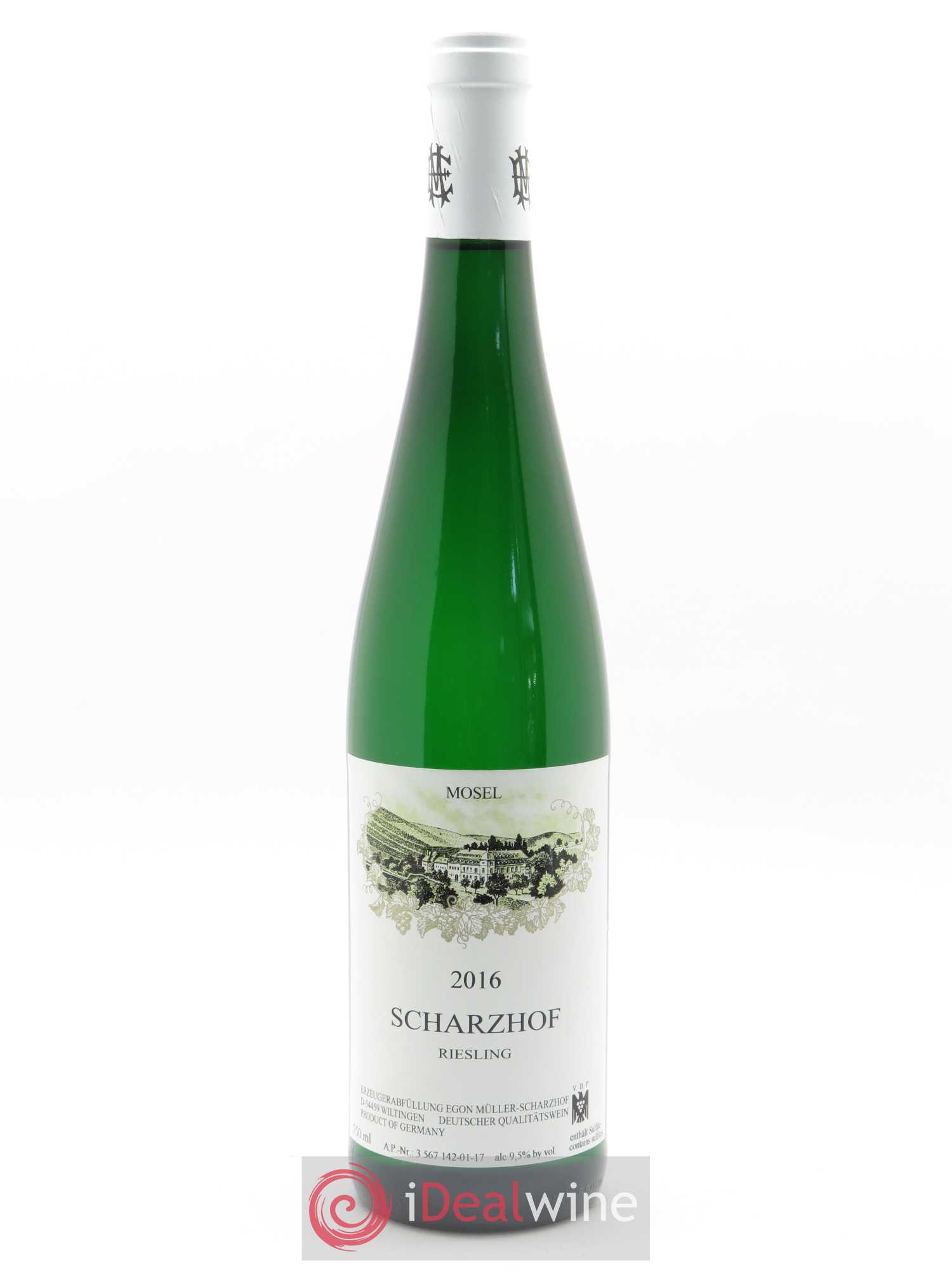 Riesling Scharzhof Egon Muller 2016 - Lot de 1 bouteille - 0