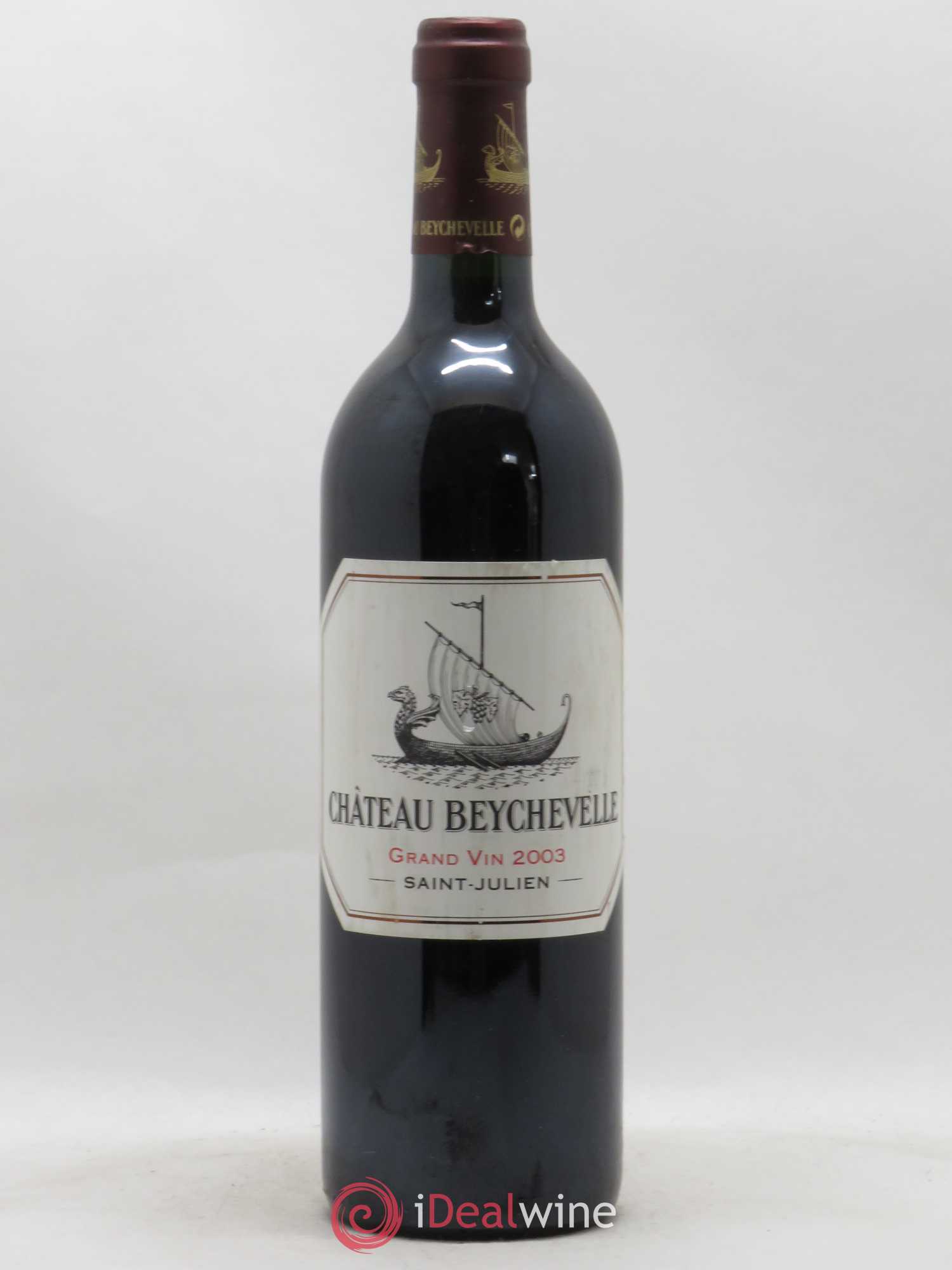 Château Beychevelle 4ème Grand Cru Classé 2003 - Lot de 1 bouteille - 0