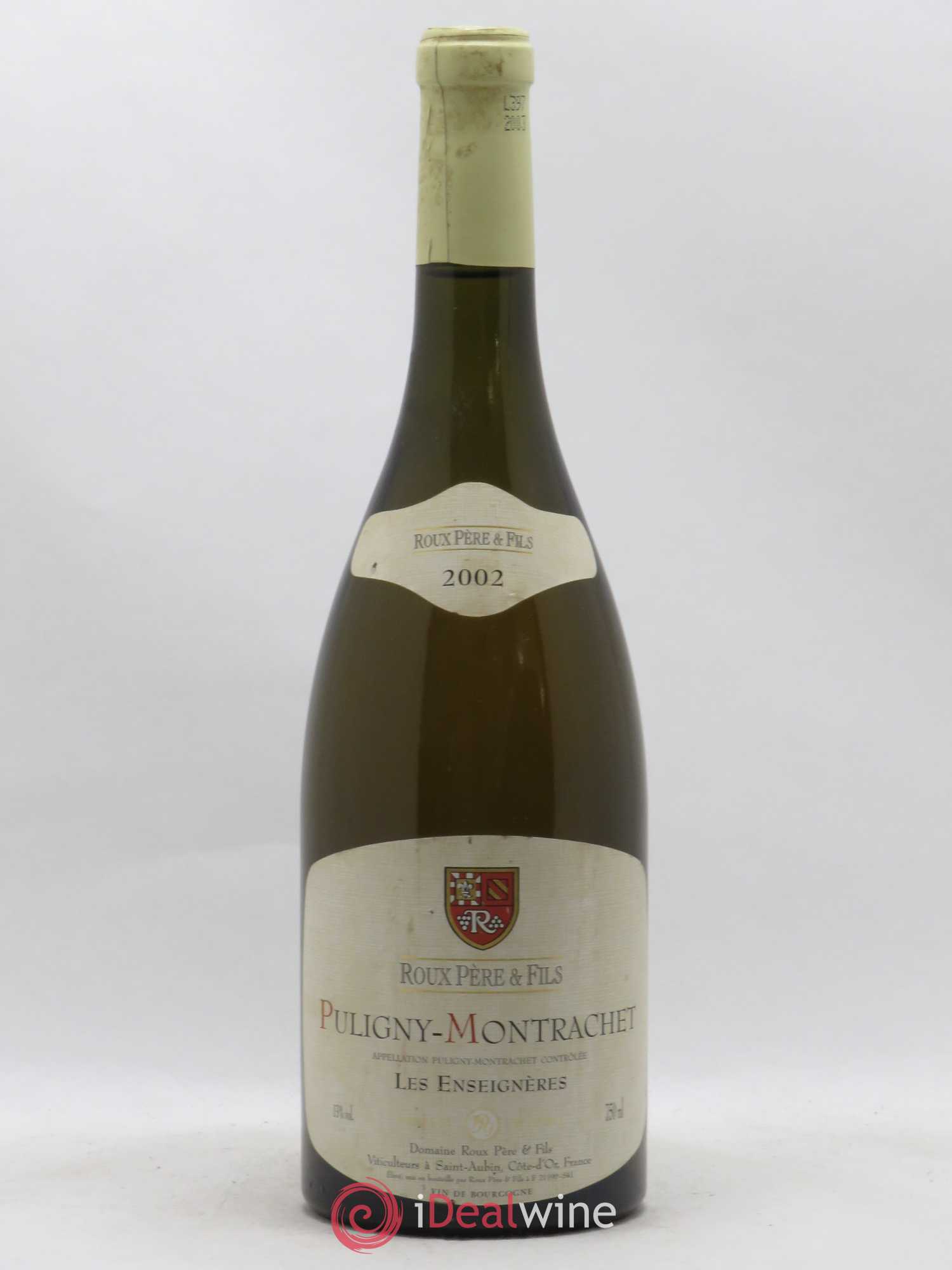 Puligny-Montrachet Les Enseignères Domaine Roux 2002 - Posten von 1 Flasche - 0