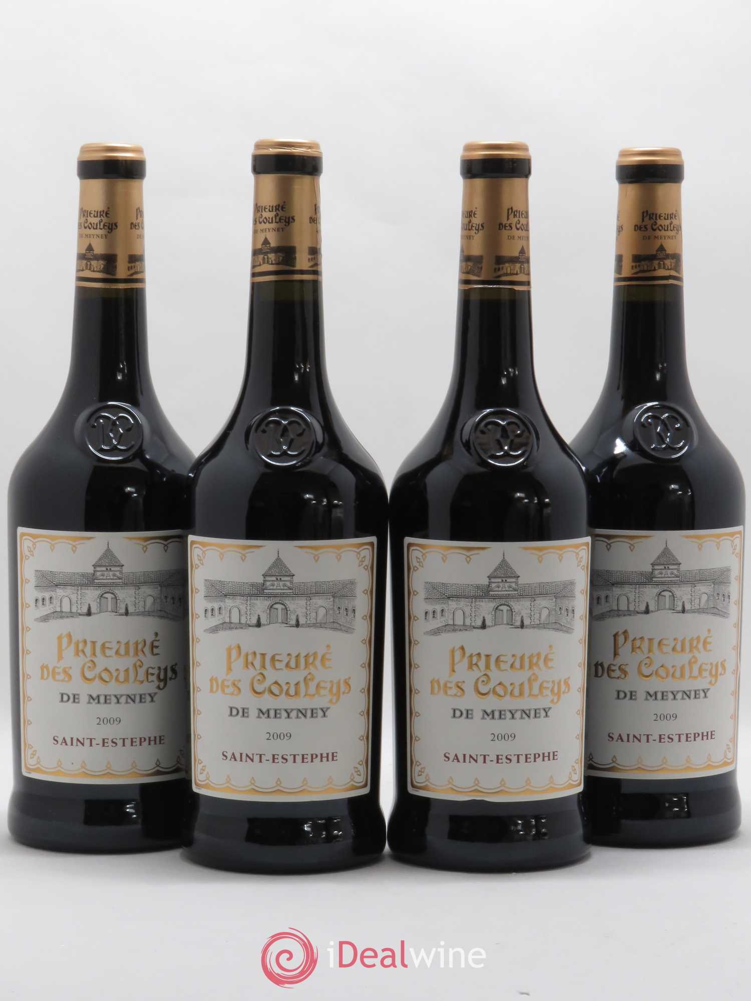 Saint-Estèphe Prieuré des Couleys de Meyney 2009 - Posten von 4 Flaschen - 0
