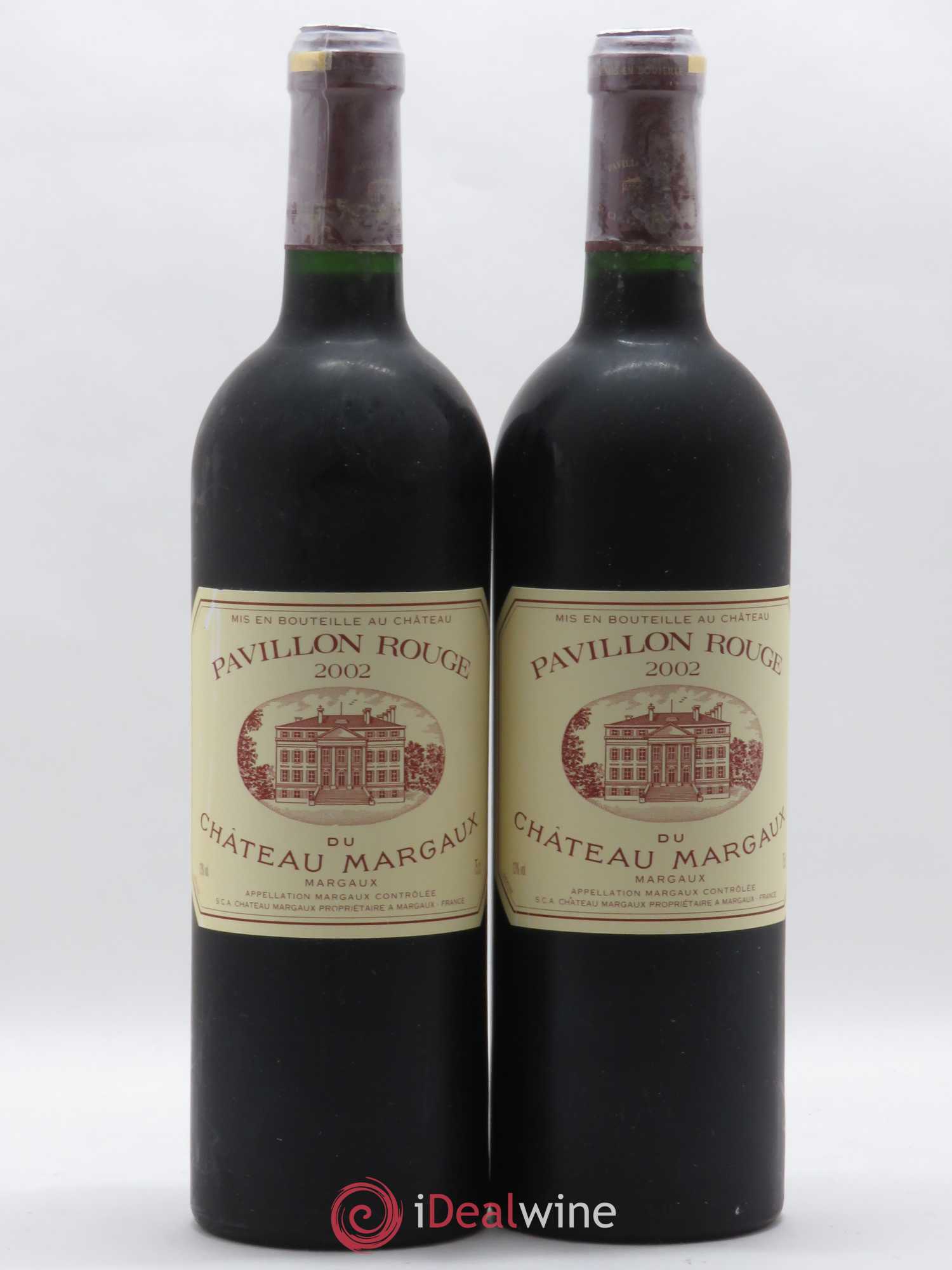 Pavillon Rouge du Château Margaux Second Vin 2002 - Lot de 2 bouteilles - 0