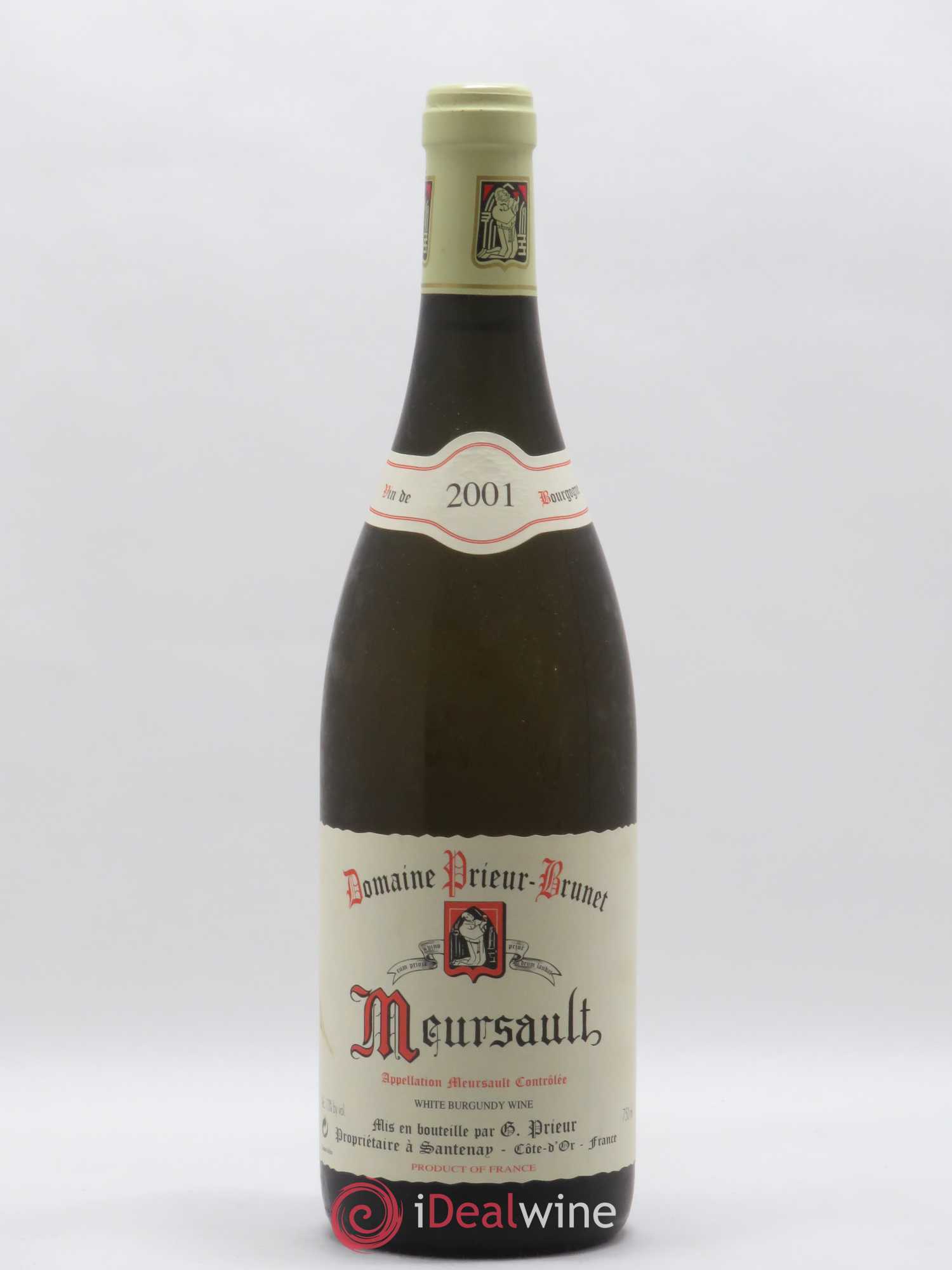 Meursault Domaine Prieur Brunet 2001 - Posten von 1 Flasche - 0