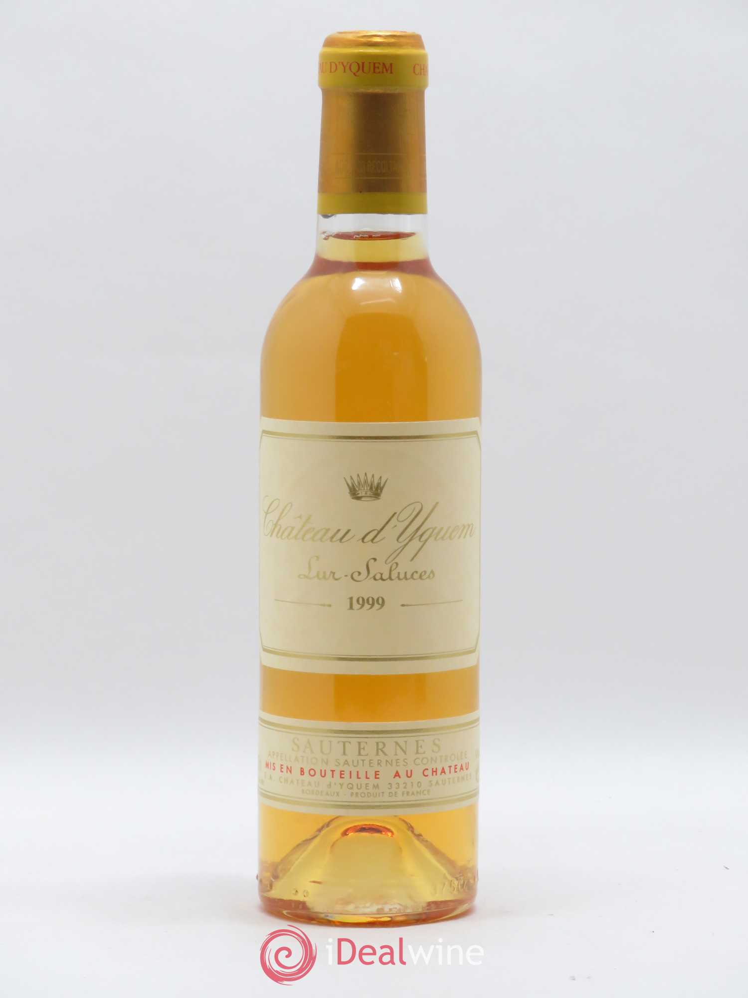 Château d' Yquem 1er Cru Classé Supérieur 1999 - Posten von 1 Demi-Flasche - 0