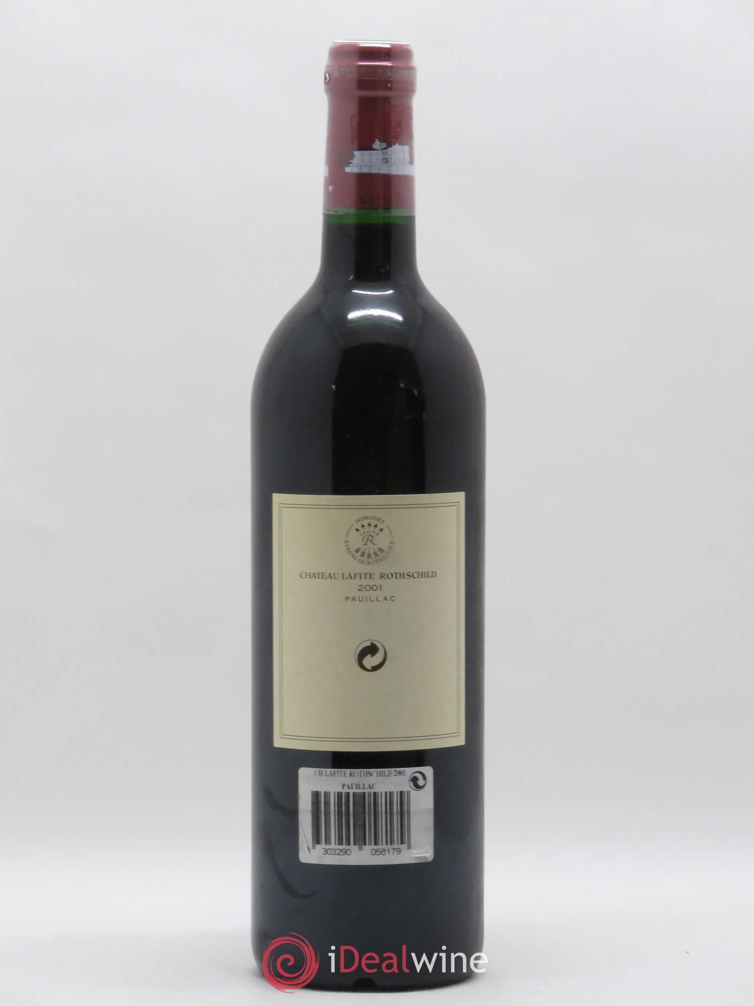 Château Lafite Rothschild 1er Grand Cru Classé 2001 - Lot de 1 bouteille - 1