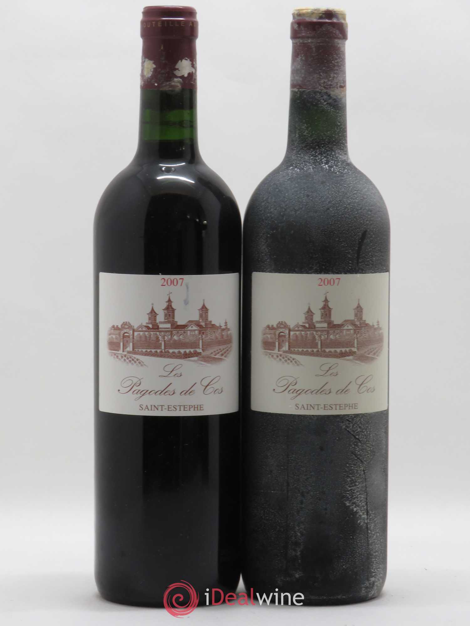 Les Pagodes de Cos Second Vin 2007 - Lot de 2 bouteilles - 0