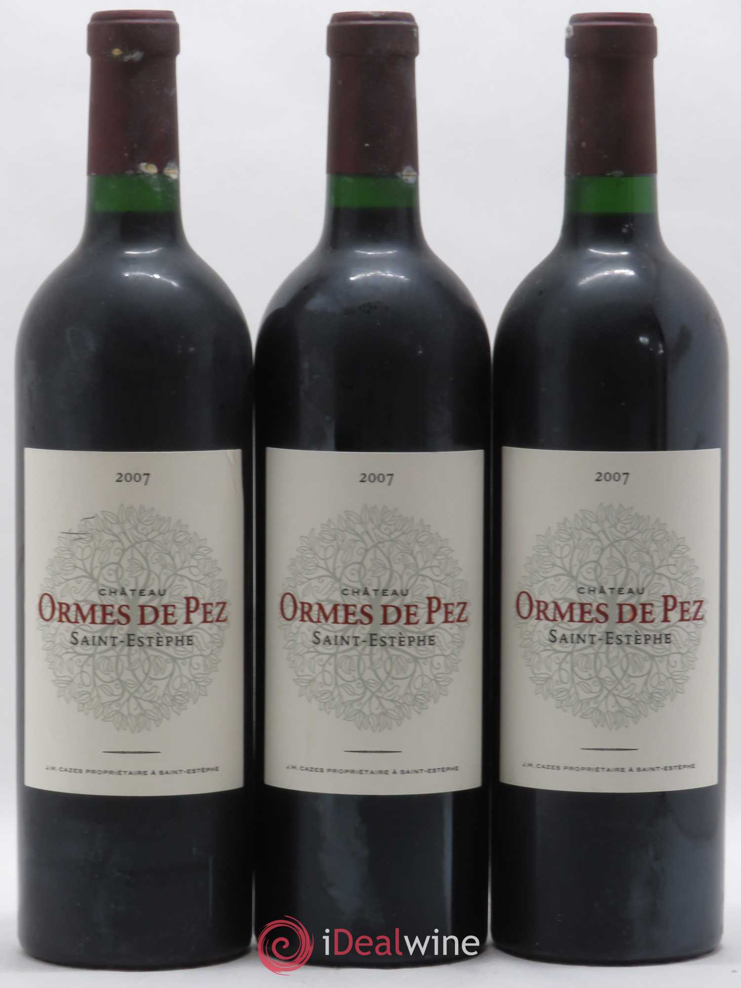 Château les Ormes de Pez 2007 - Lot de 6 bouteilles - 1